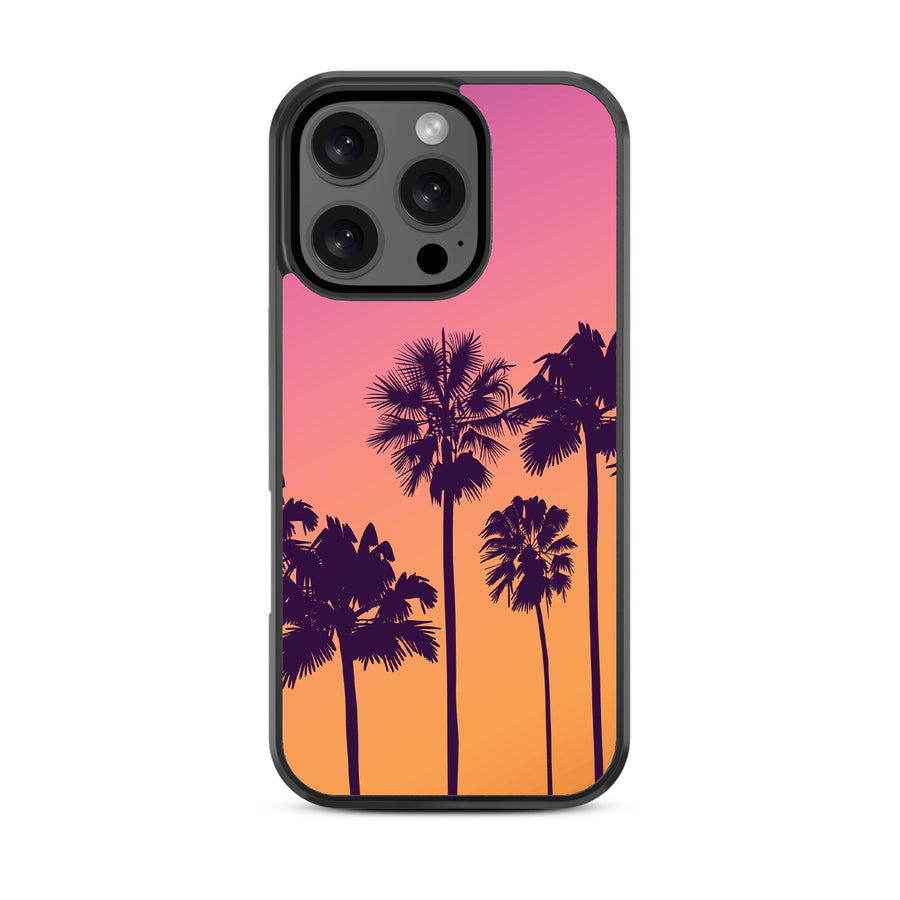 MyBat Design Lab Series Case for Apple iPhone 16 Pro - Palm Tree Sunset - MIP16PCSLESM136-3.jpg