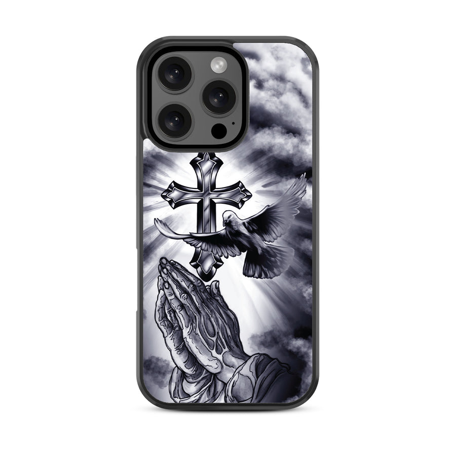 MyBat Design Lab Series Case for Apple iPhone 16 Pro - Faithful Prayer - MIP16PCSLESM268-3.jpg