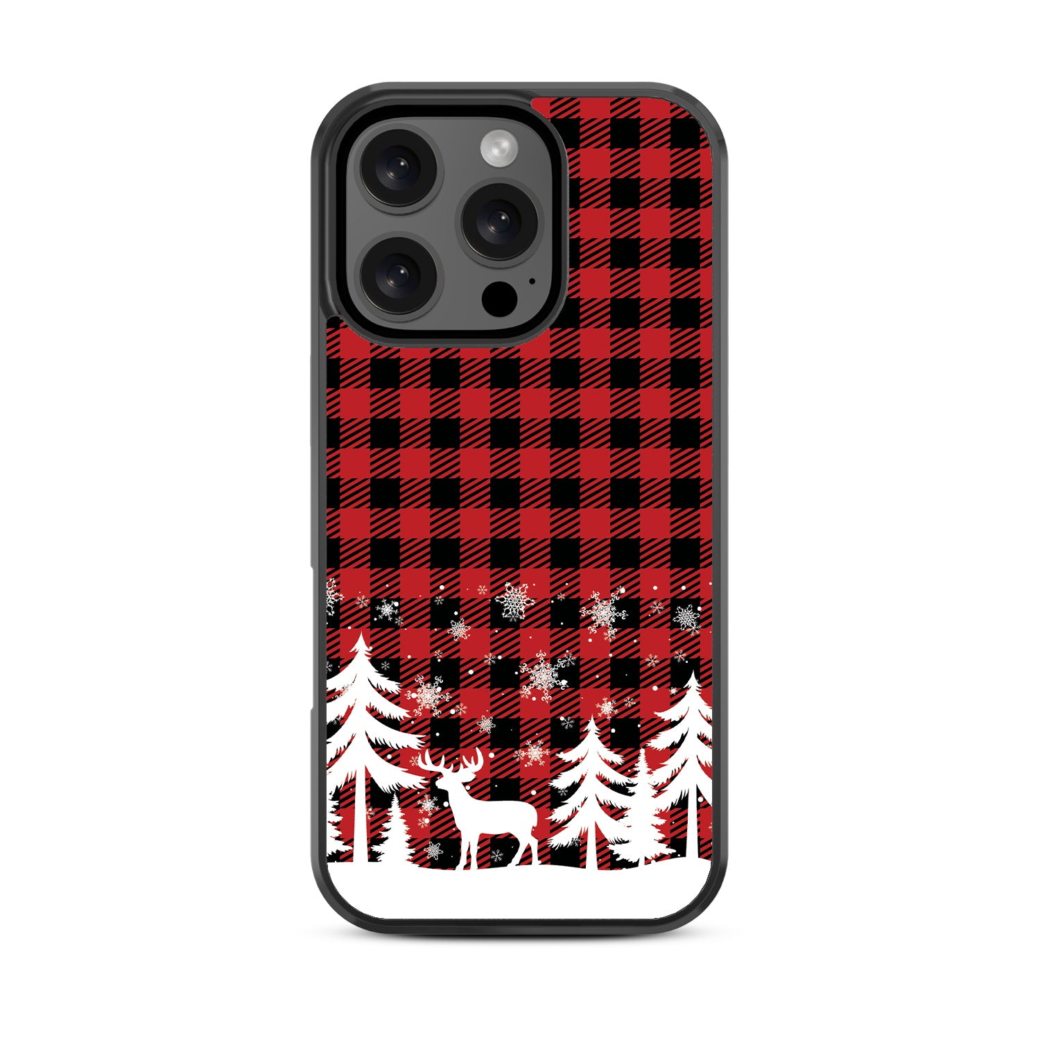 MyBat Design Lab Series Case for Apple iPhone 16 Pro - Reindeer Flannel - MIP16PCSLESM276-3.jpg