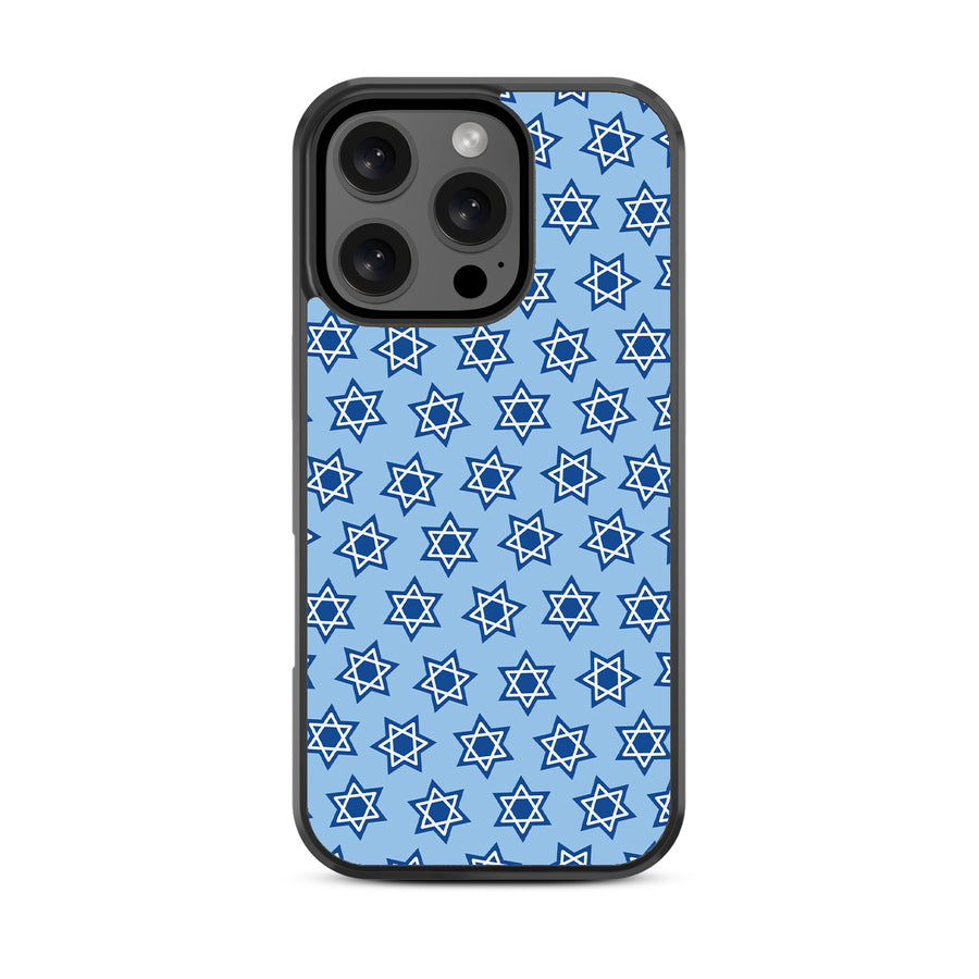 MyBat Design Lab Series Case for Apple iPhone 16 Pro - Star of David - MIP16PCSLESM279-3.jpg