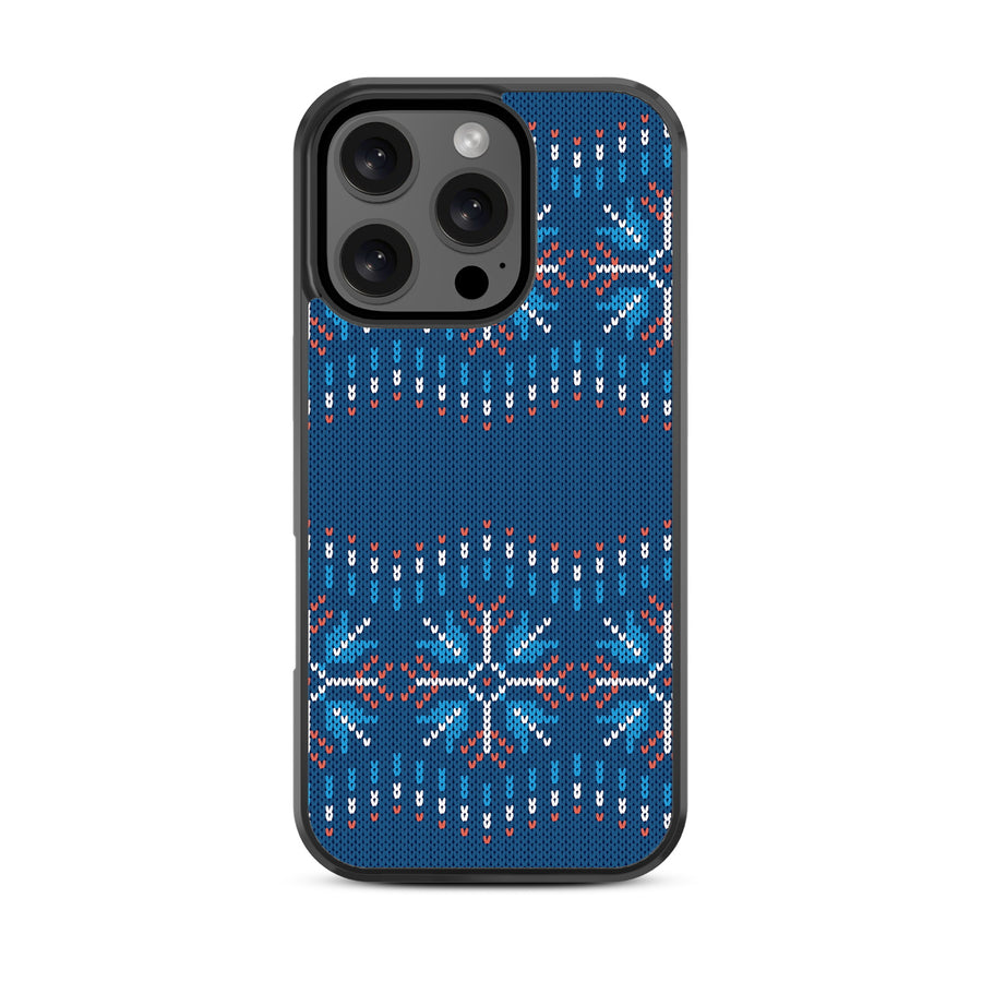 MyBat Design Lab Series Case for Apple iPhone 16 Pro - Nordic Holiday Knit - MIP16PCSLESM302-3.jpg