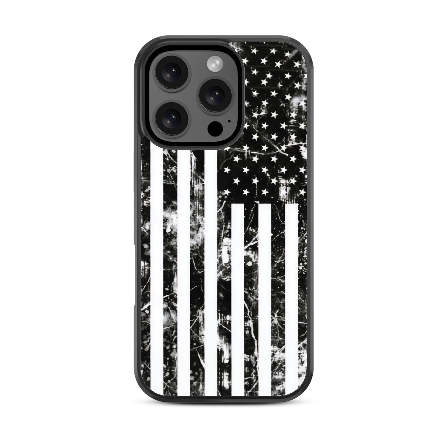 MyBat Design Lab Series Case for Apple iPhone 16 Pro - Distress US Flag - MIP16PCSLESM344-3.jpg