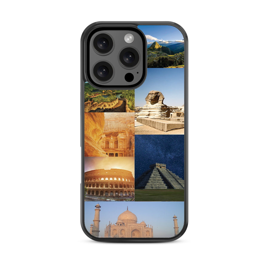 MyBat Design Lab Series Case for Apple iPhone 16 Pro - 7 Wonders - MIP16PCSLESM352-3.jpg