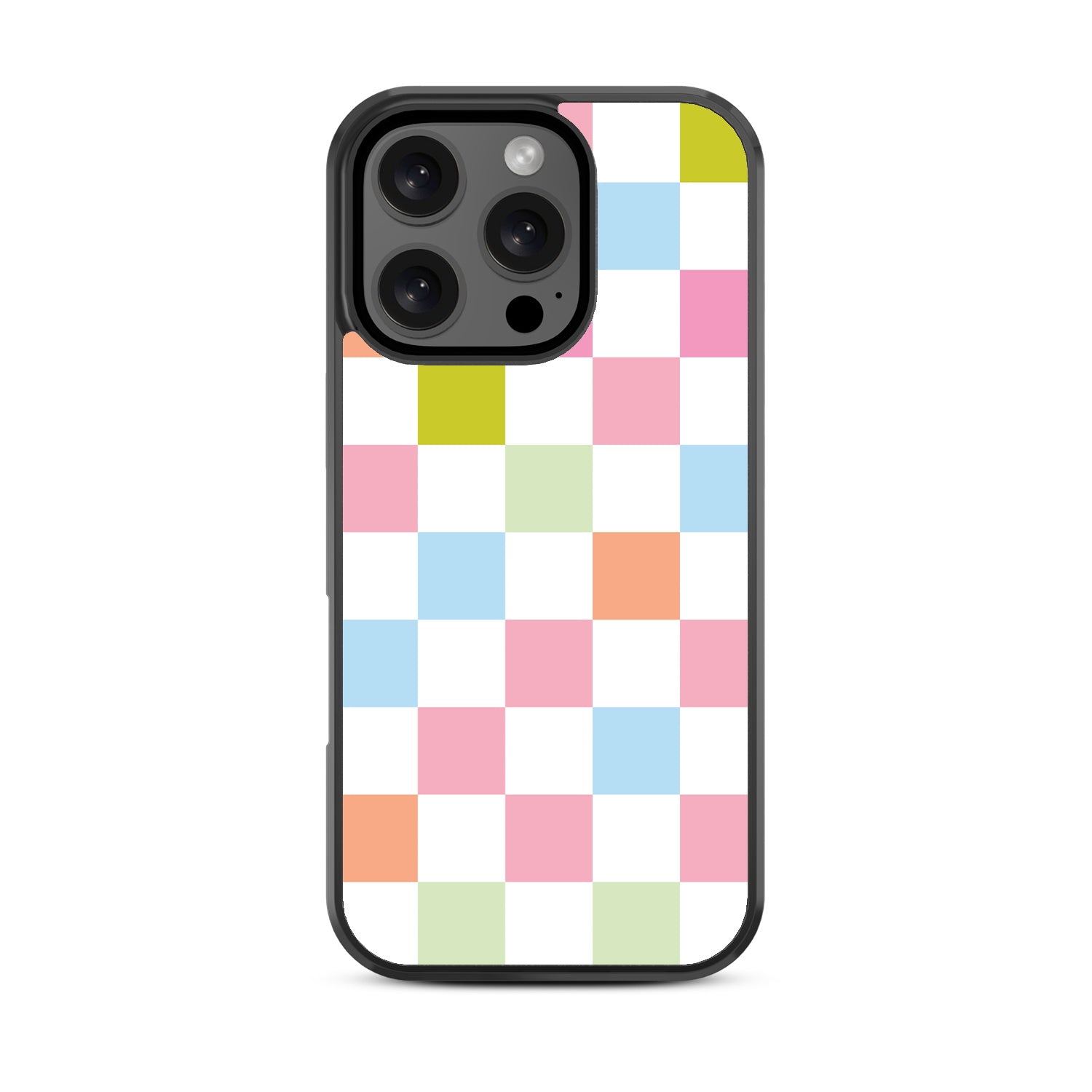 MyBat Design Lab Series Case for Apple iPhone 16 Pro - Pastel Check - MIP16PCSLESM480-3.jpg