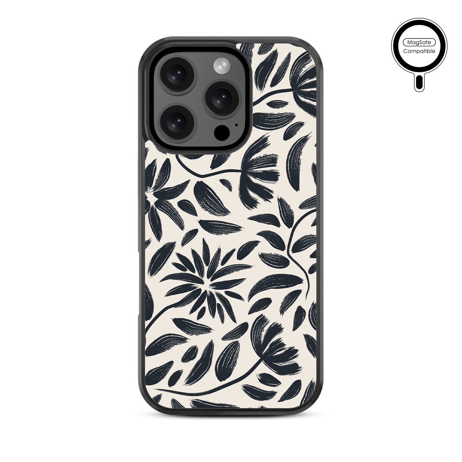 MyBat Design Lab Series MagSafe Case for Apple iPhone 16 Pro - Vintage Floral - MIP16PCSLESMSM124-3.jpg