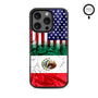 MyBat Design Lab Series MagSafe Case for Apple iPhone 16 Pro – Mexican-American Flag - MIP16PCSLESMSM168-3.jpg