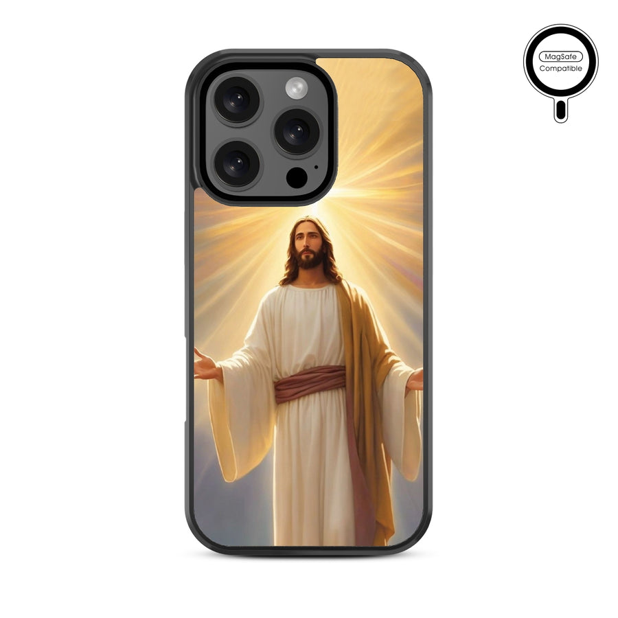 MyBat Design Lab Series MagSafe Case for Apple iPhone 16 Pro - Christ the Light - MIP16PCSLESMSM196-3.jpg