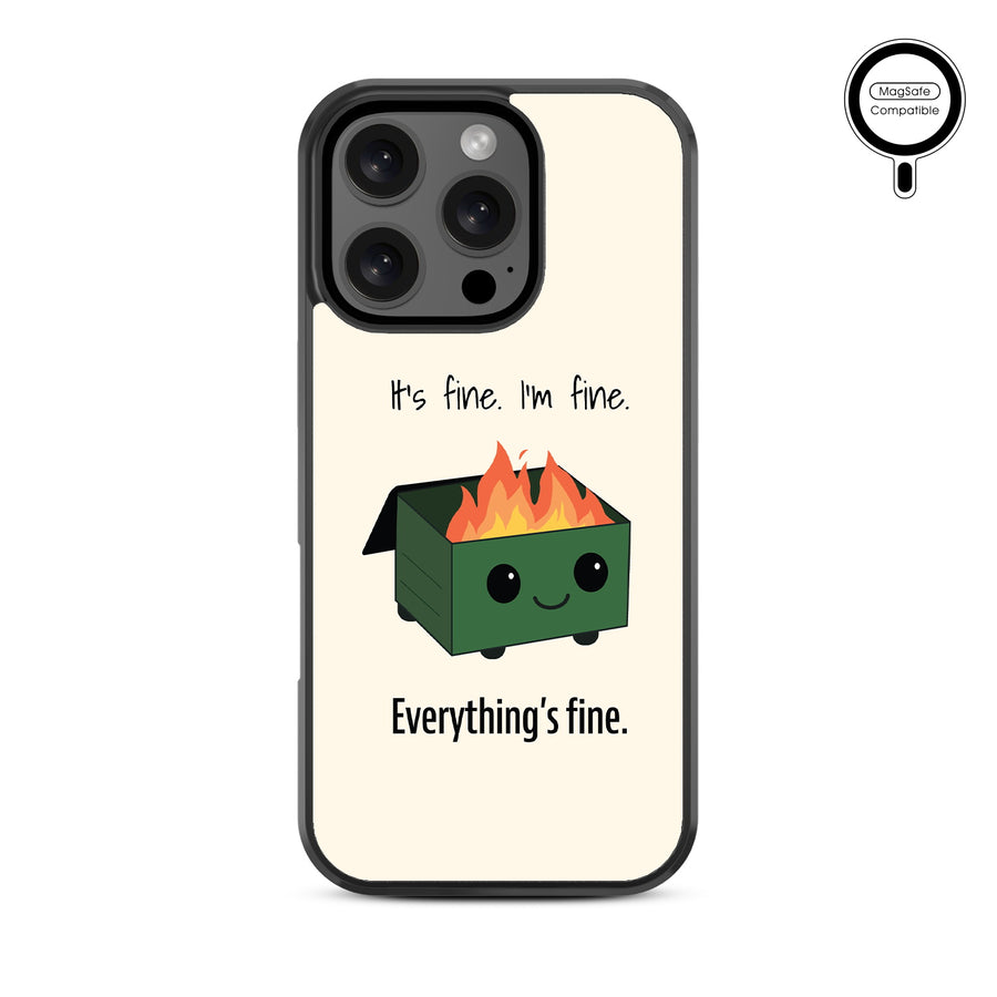 MyBat Design Lab Series MagSafe Case for Apple iPhone 16 Pro - Dumpster Fire - MIP16PCSLESMSM255-3.jpg