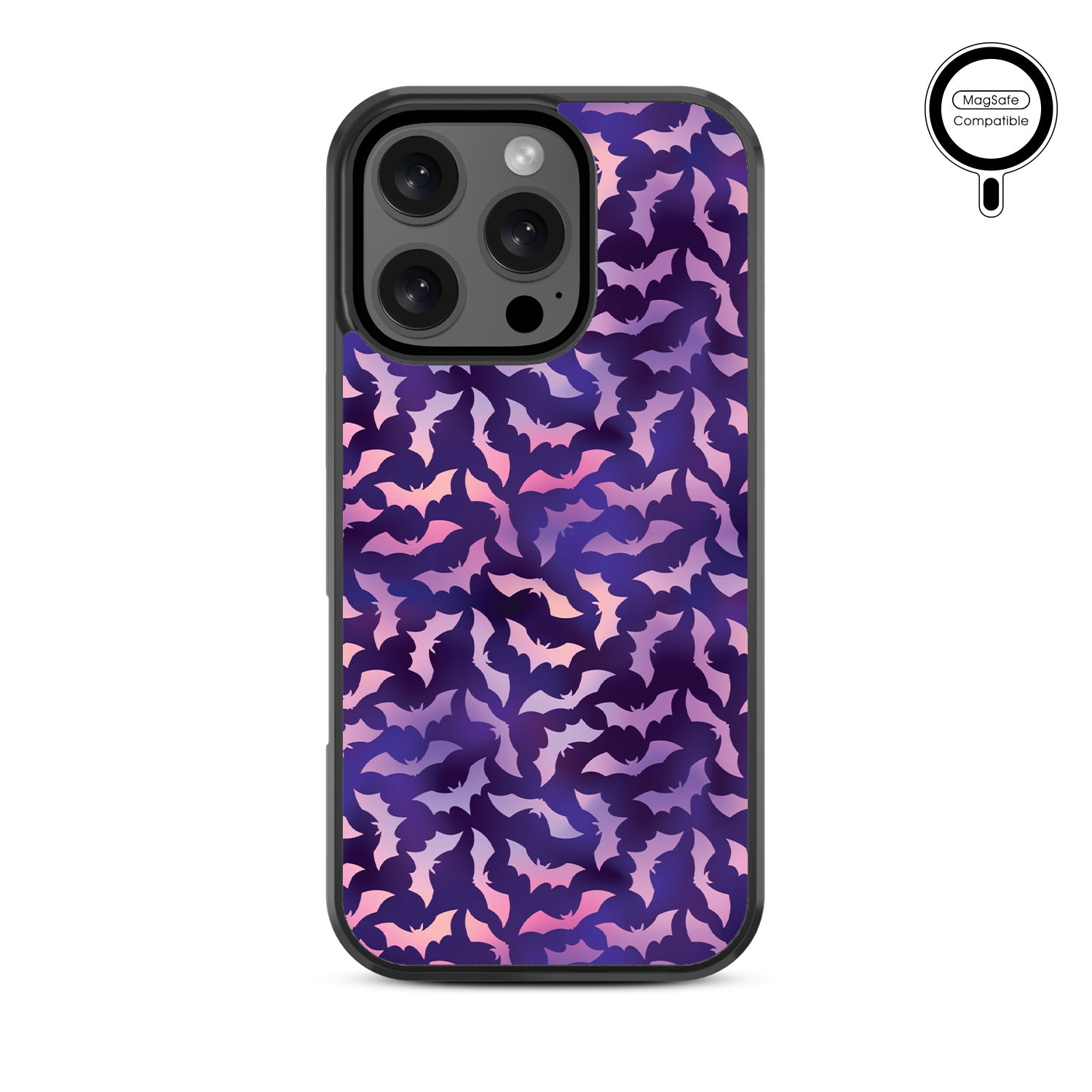 MyBat Design Lab Series MagSafe Case for Apple iPhone 16 Pro - Twilight Bats - MIP16PCSLESMSM422-3.jpg