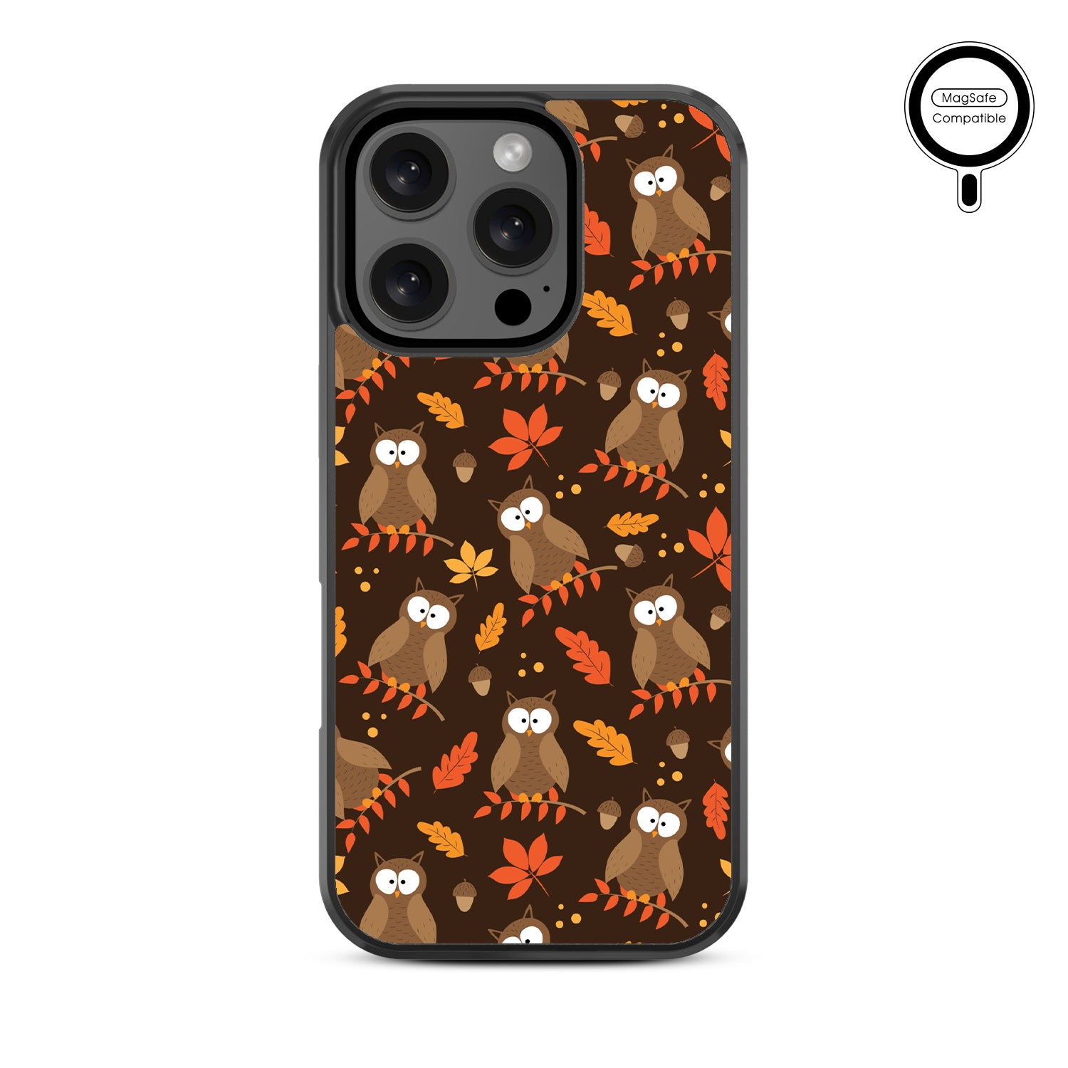 MyBat Design Lab Series MagSafe Case for Apple iPhone 16 Pro - Hoot & Harvest - MIP16PCSLESMSM438-3.jpg