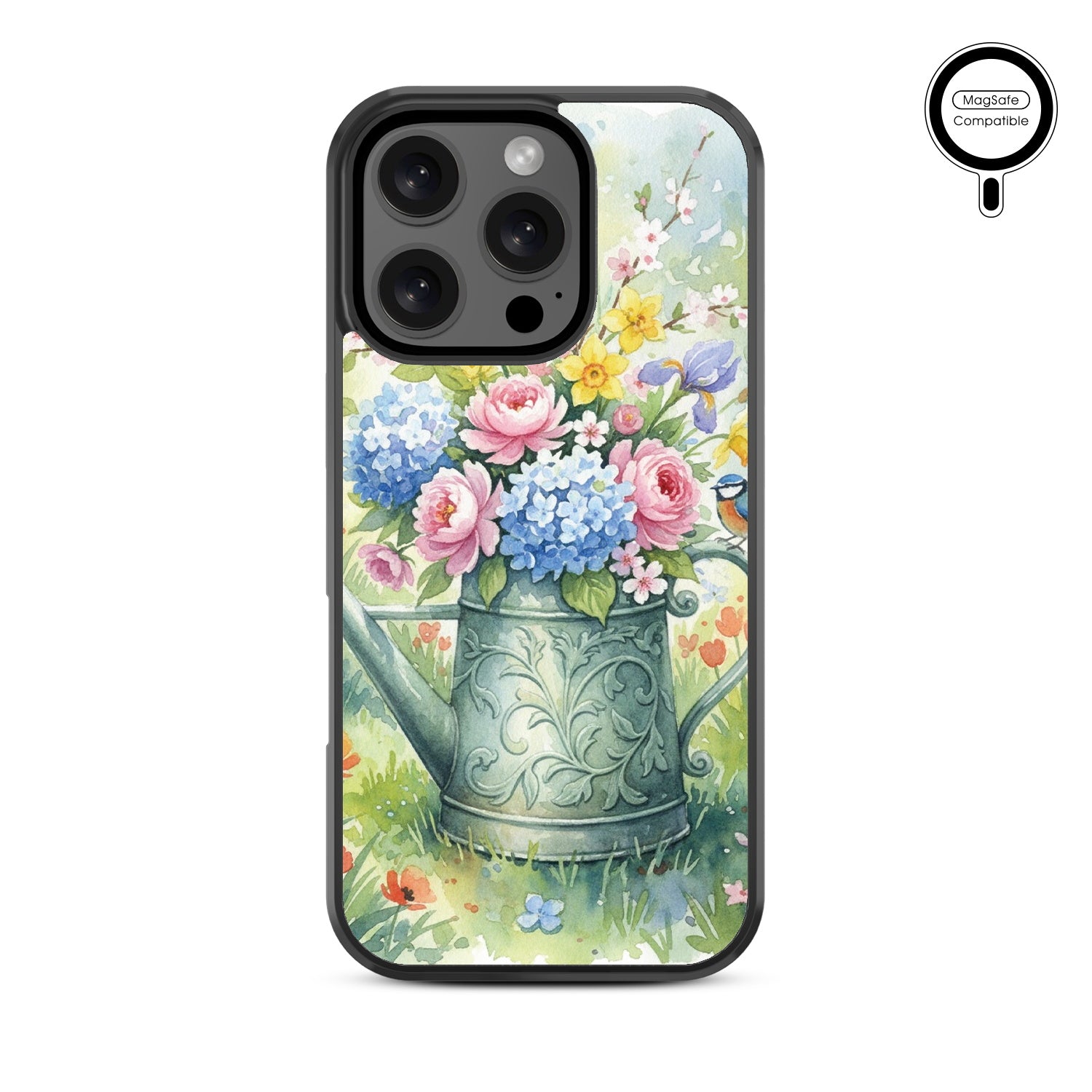 MyBat Design Lab Series MagSafe Case for Apple iPhone 16 Pro - Backyard Bouquet - MIP16PCSLESMSM469-3.jpg