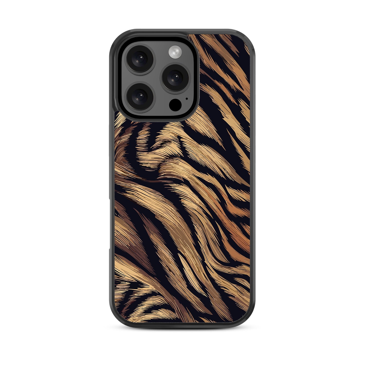 MyBat Design Lab Series Case for Apple iPhone 16 Pro Max - Tiger Fur - MIP16PMCSLESM006-3.jpg