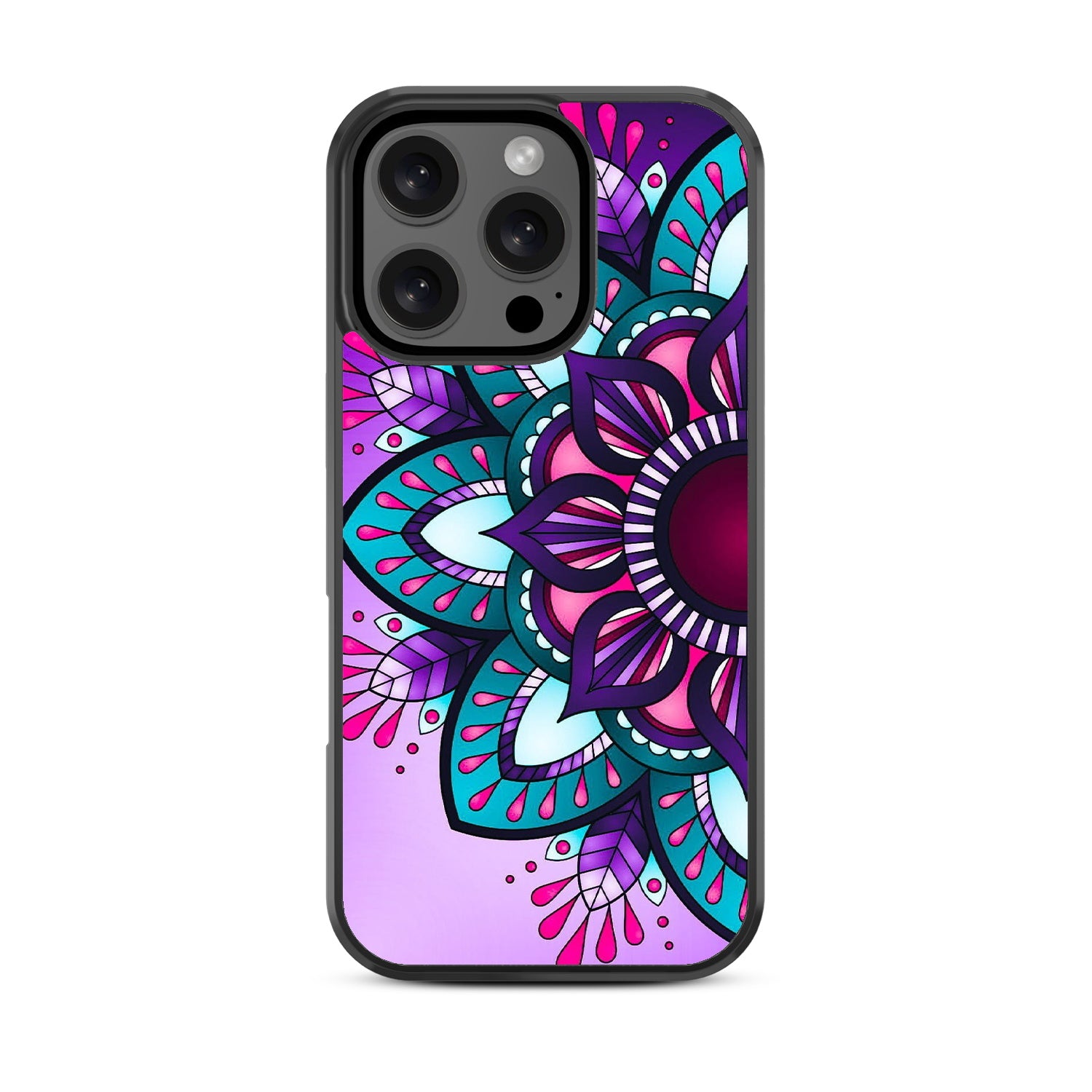 MyBat Design Lab Series Case for Apple iPhone 16 Pro Max - Flower Mandala - MIP16PMCSLESM112-3.jpg