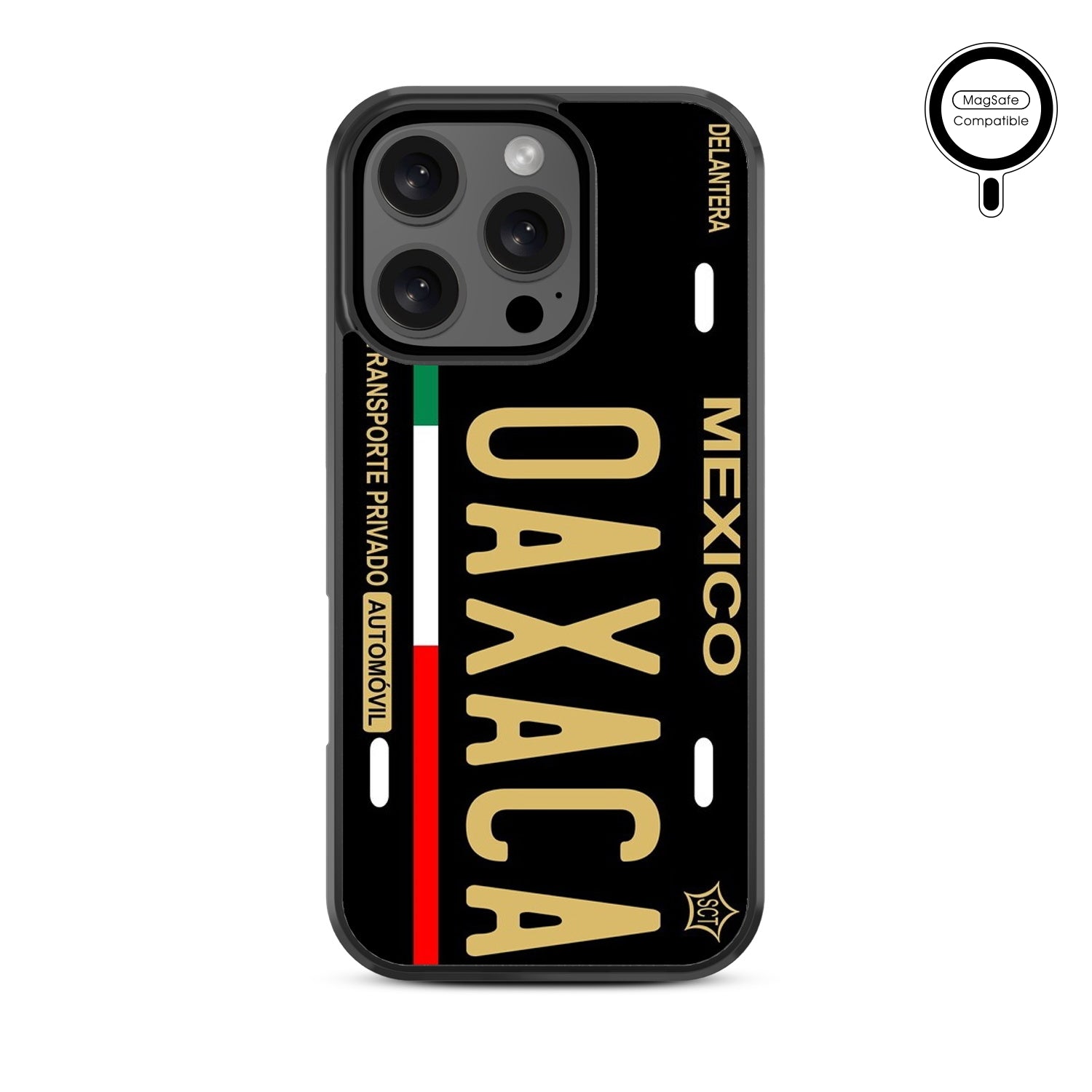 MyBat Design Lab Series MagSafe Case for Apple iPhone 16 Pro Max - Oaxaca Black - MIP16PMCSLESMSM076-3.jpg