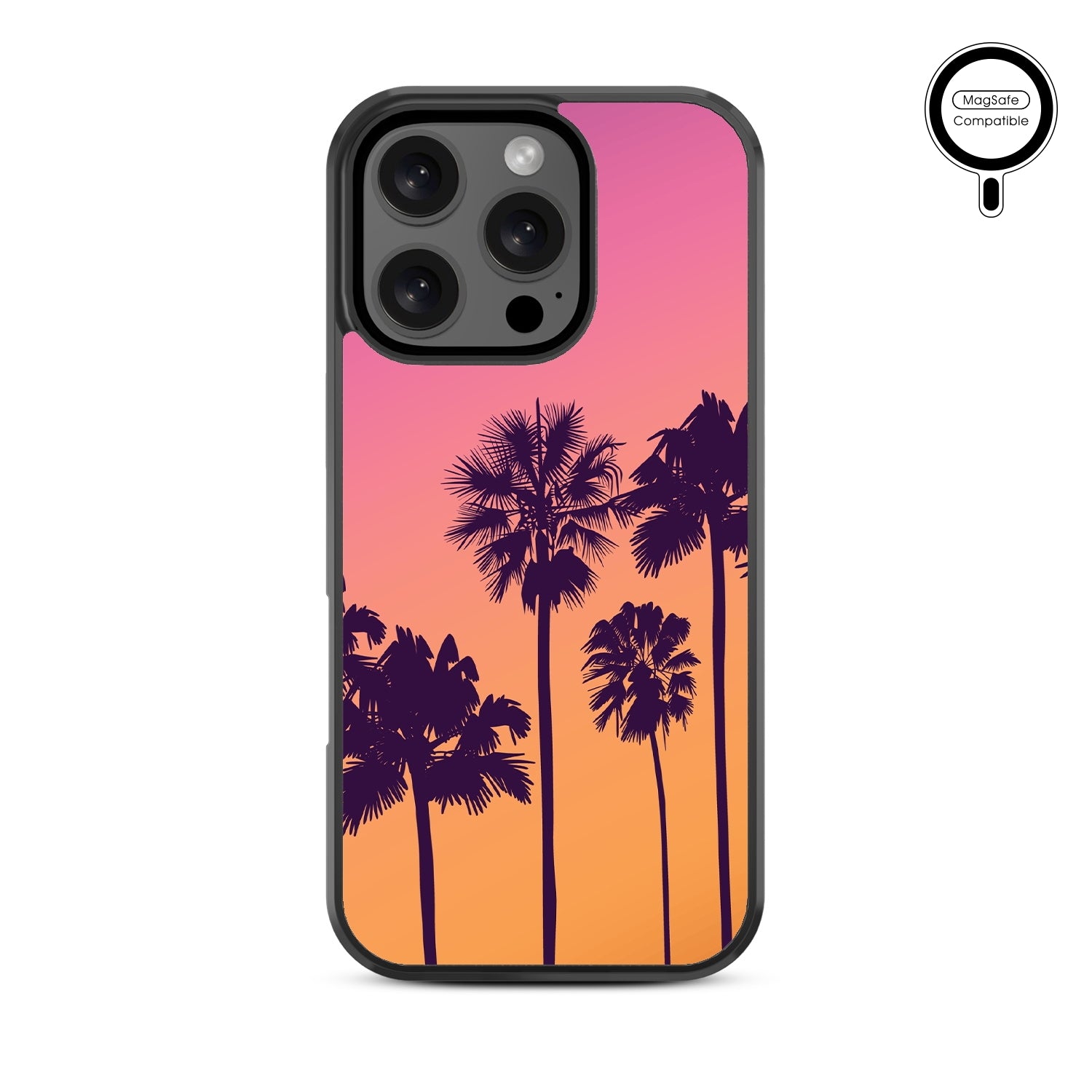 MyBat Design Lab Series MagSafe Case for Apple iPhone 16 Pro Max - Palm Tree Sunset - MIP16PMCSLESMSM136-3.jpg