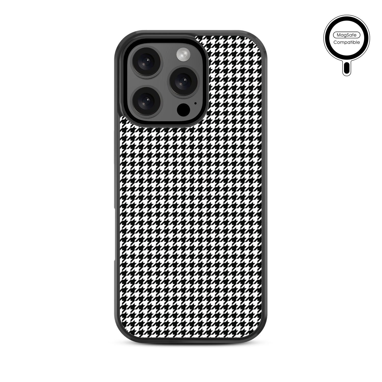 MyBat Design Lab Series MagSafe Case for Apple iPhone 16 Pro Max - Classic Houndstooth - MIP16PMCSLESMSM215-3.jpg