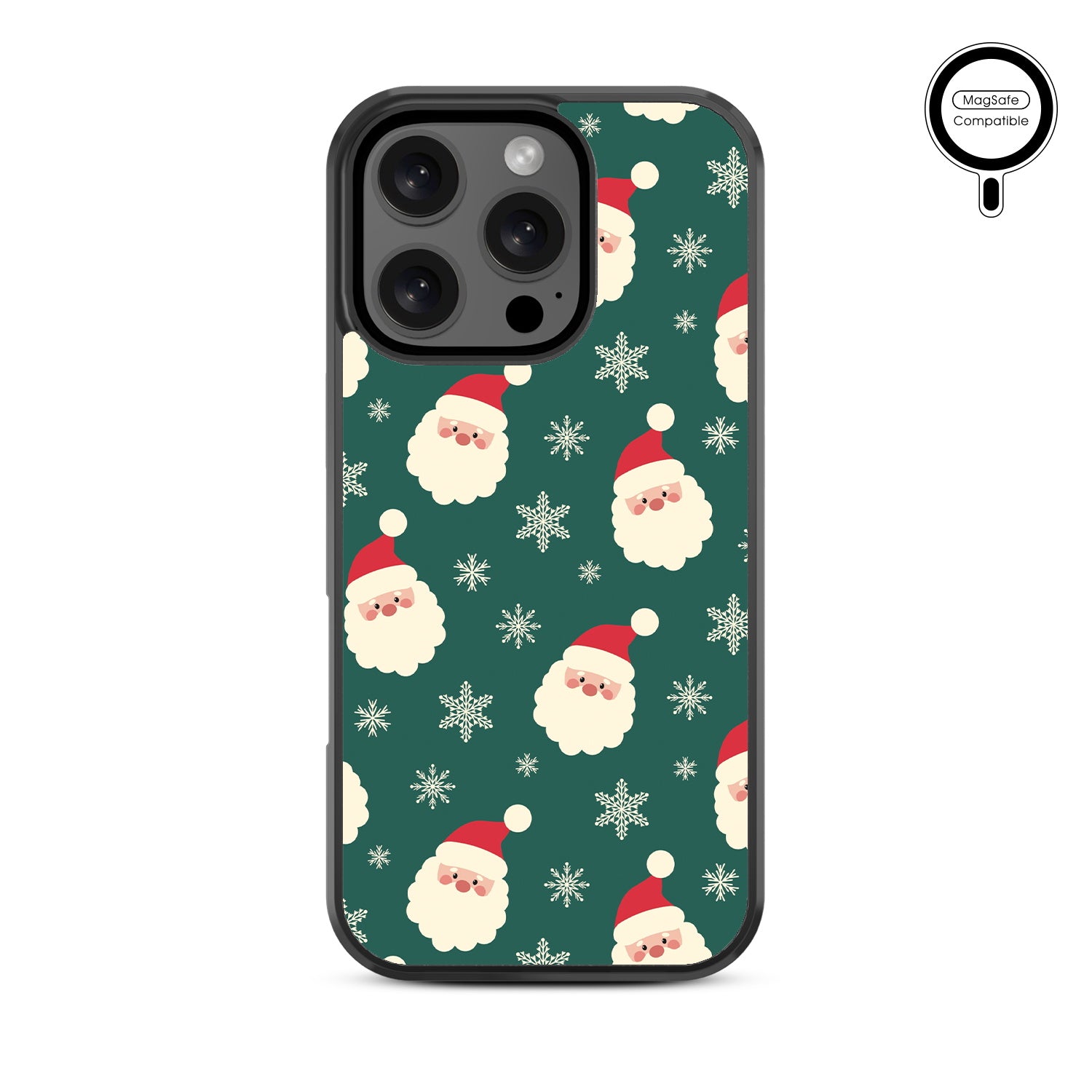 MyBat Design Lab Series MagSafe Case for Apple iPhone 16 Pro Max - Jolly Saint Nick - MIP16PMCSLESMSM271-3.jpg