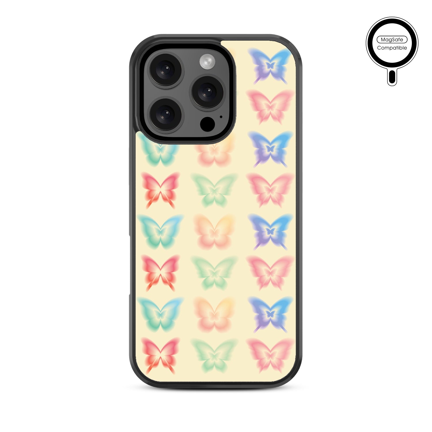 MyBat Design Lab Series MagSafe Case for Apple iPhone 16 Pro Max - Technicolor Butterflies - MIP16PMCSLESMSM487-3.jpg