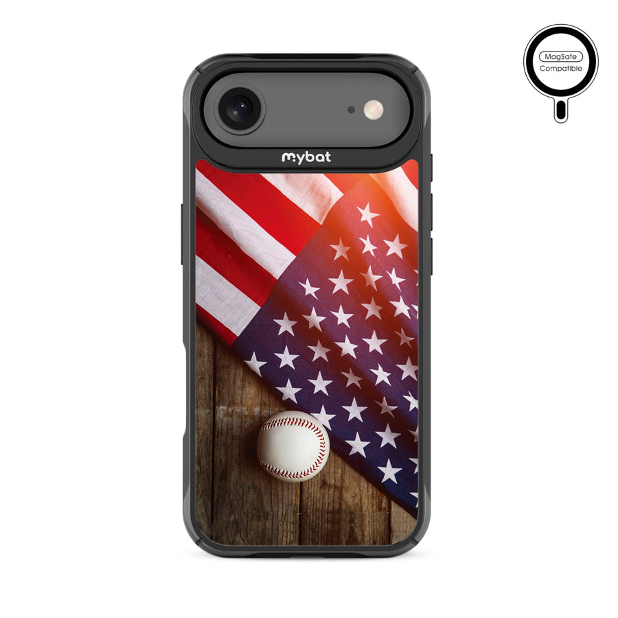 MyBat Design Lab Series MagSafe Case for Apple iPhone Air - Patriotic Pitch - MIP17ACSLESMSMP172-3.jpg