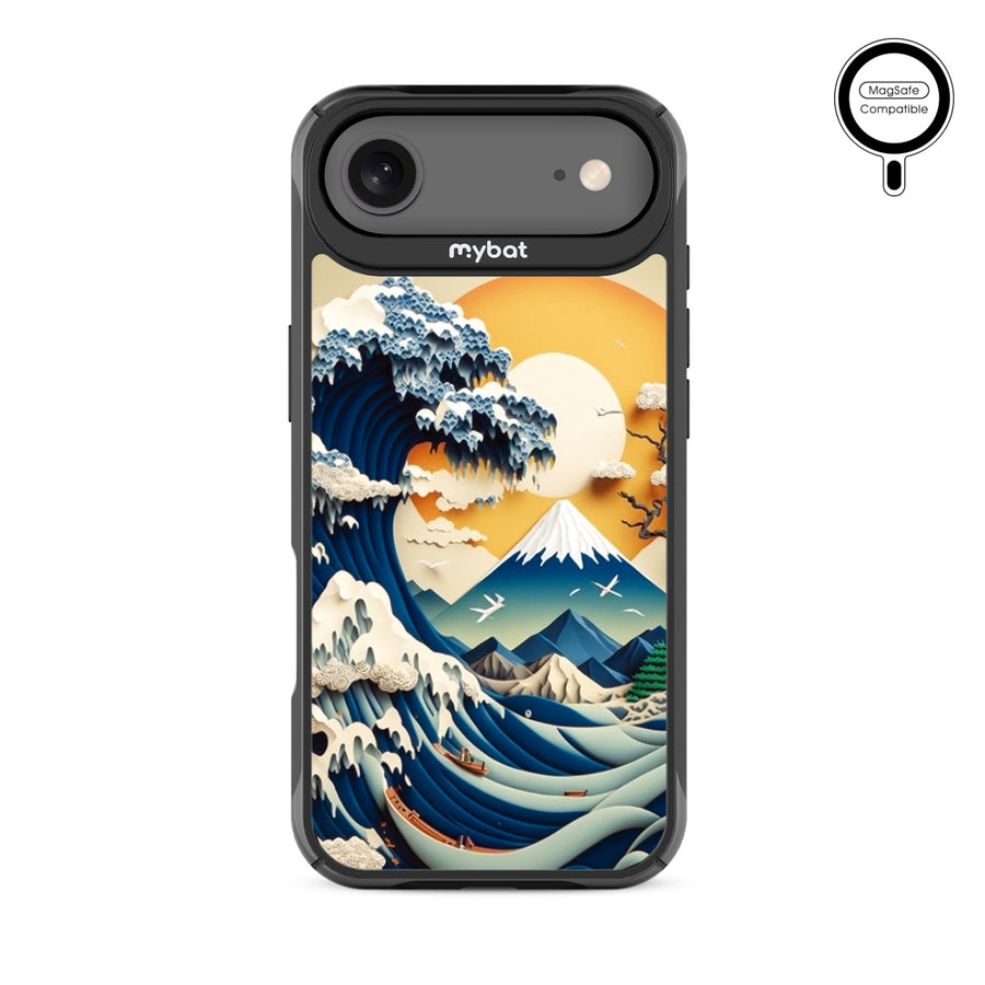 MyBat Design Lab Series MagSafe Case for Apple iPhone Air - The Great Wave - MIP17ACSLESMSMP177-3.jpg