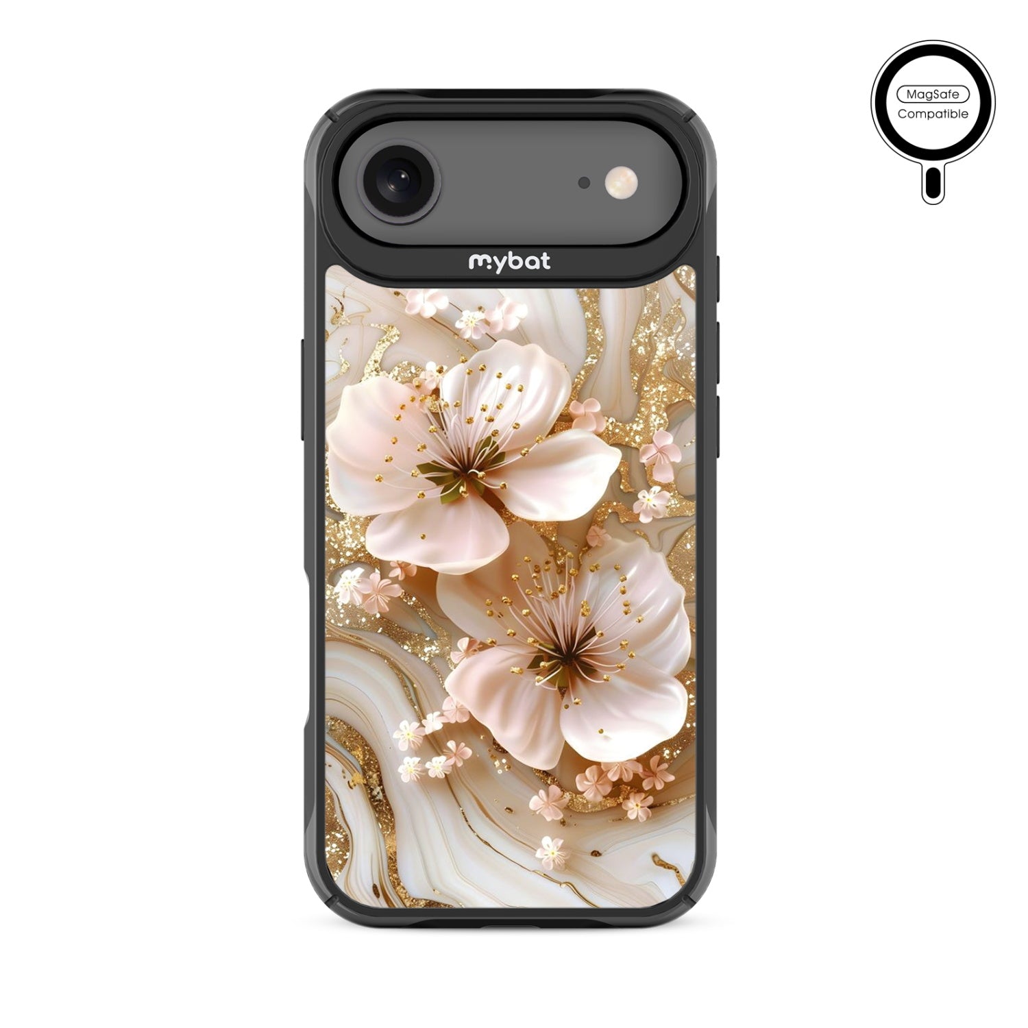 MyBat Design Lab Series MagSafe Case for Apple iPhone Air - Golden Petal Glow - MIP17ACSLESMSMP186-3.jpg