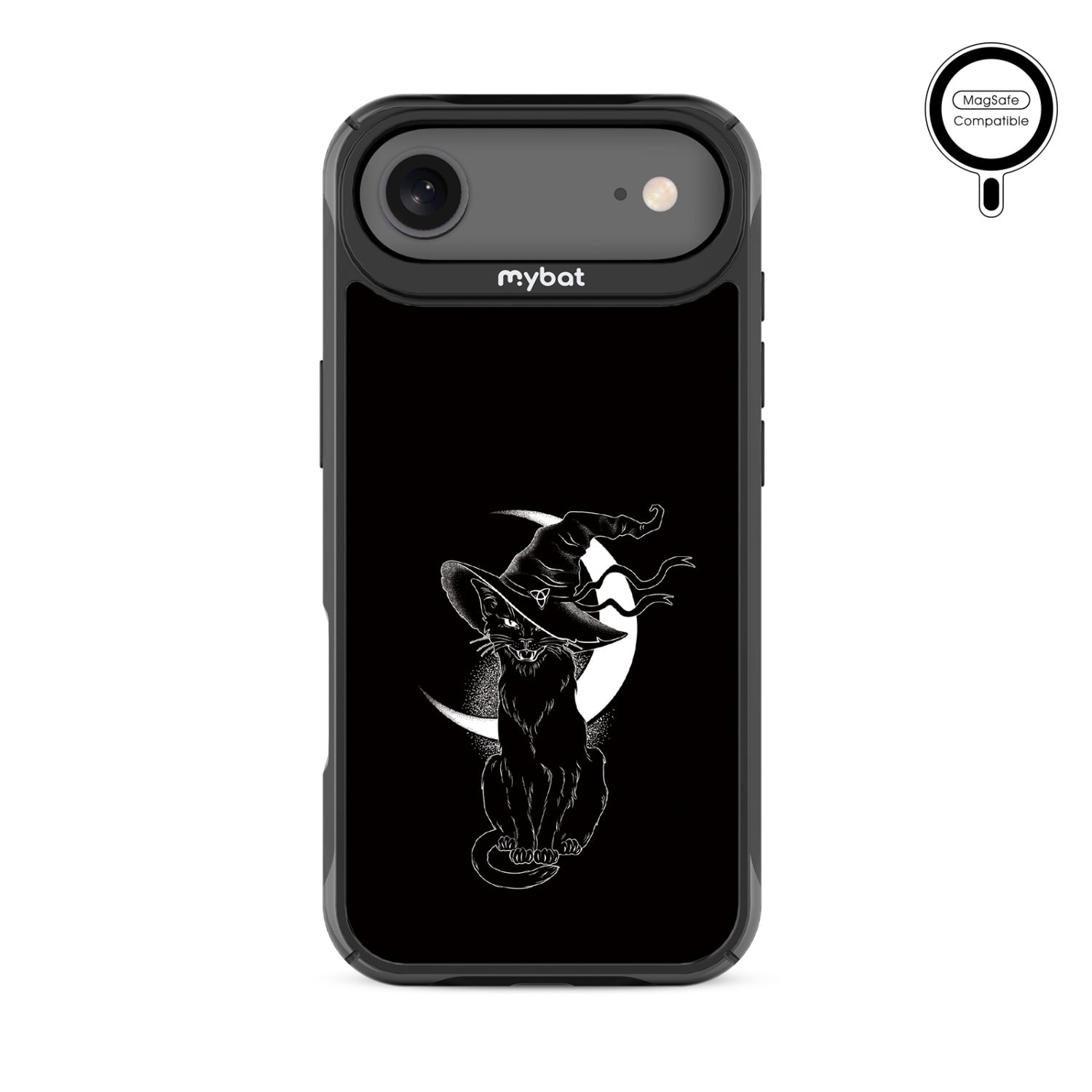 MyBat Design Lab Series MagSafe Case for Apple iPhone Air - Black Cat Magic - MIP17ACSLESMSMP223-3.jpg