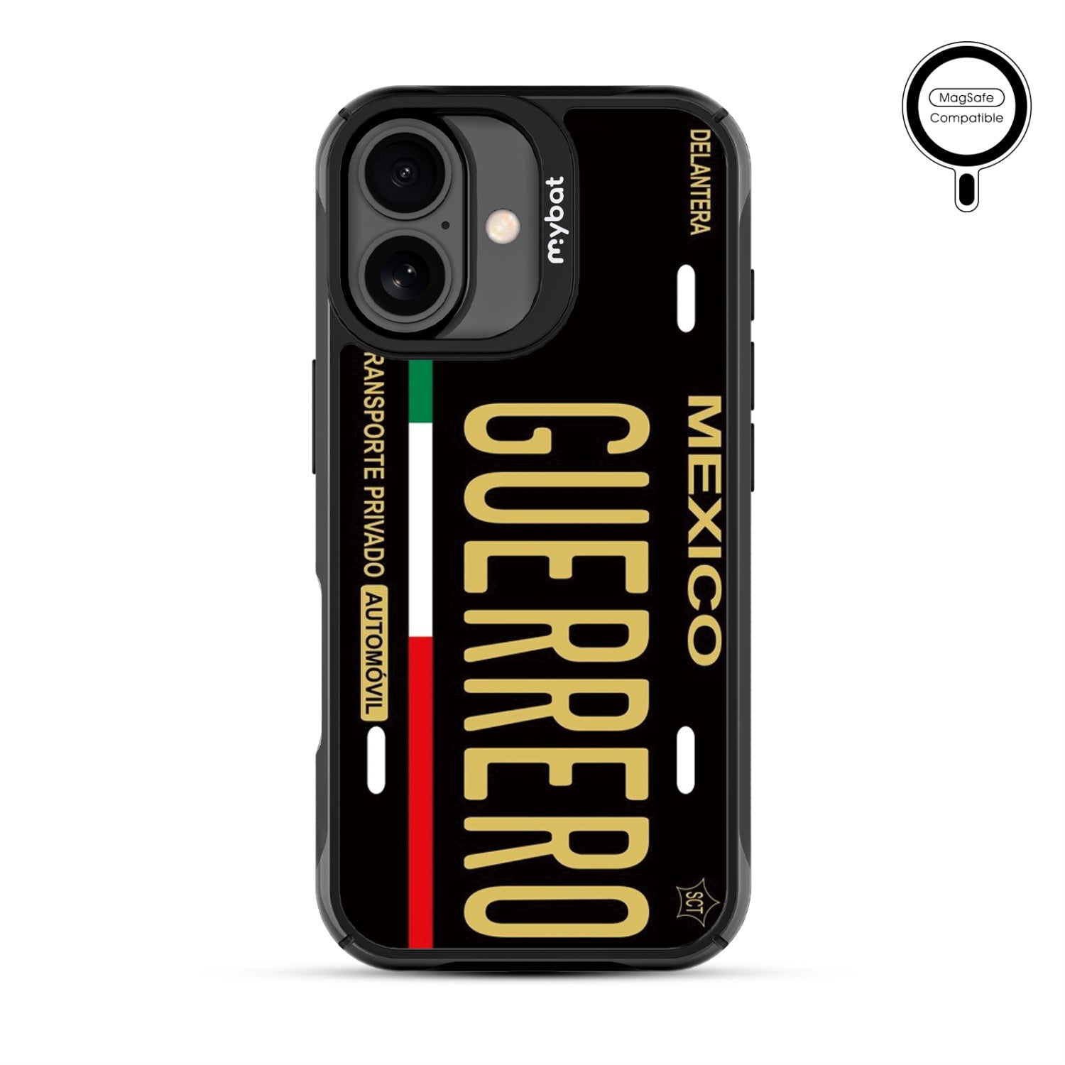MyBat Design Lab Series MagSafe Case for Apple iPhone 17 - Guerrero Black - MIP17CSLESMSMP065-3.jpg