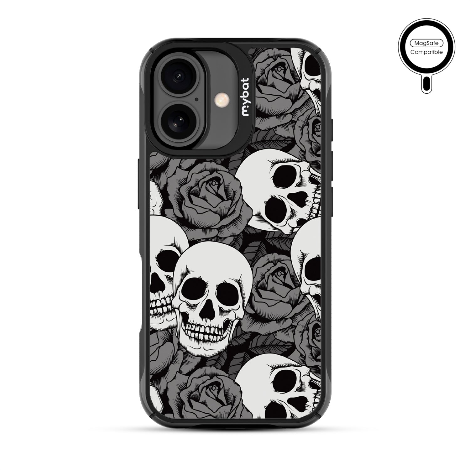 MyBat Design Lab Series MagSafe Case for Apple iPhone 17 - Skull Garden - MIP17CSLESMSMP081-3.jpg