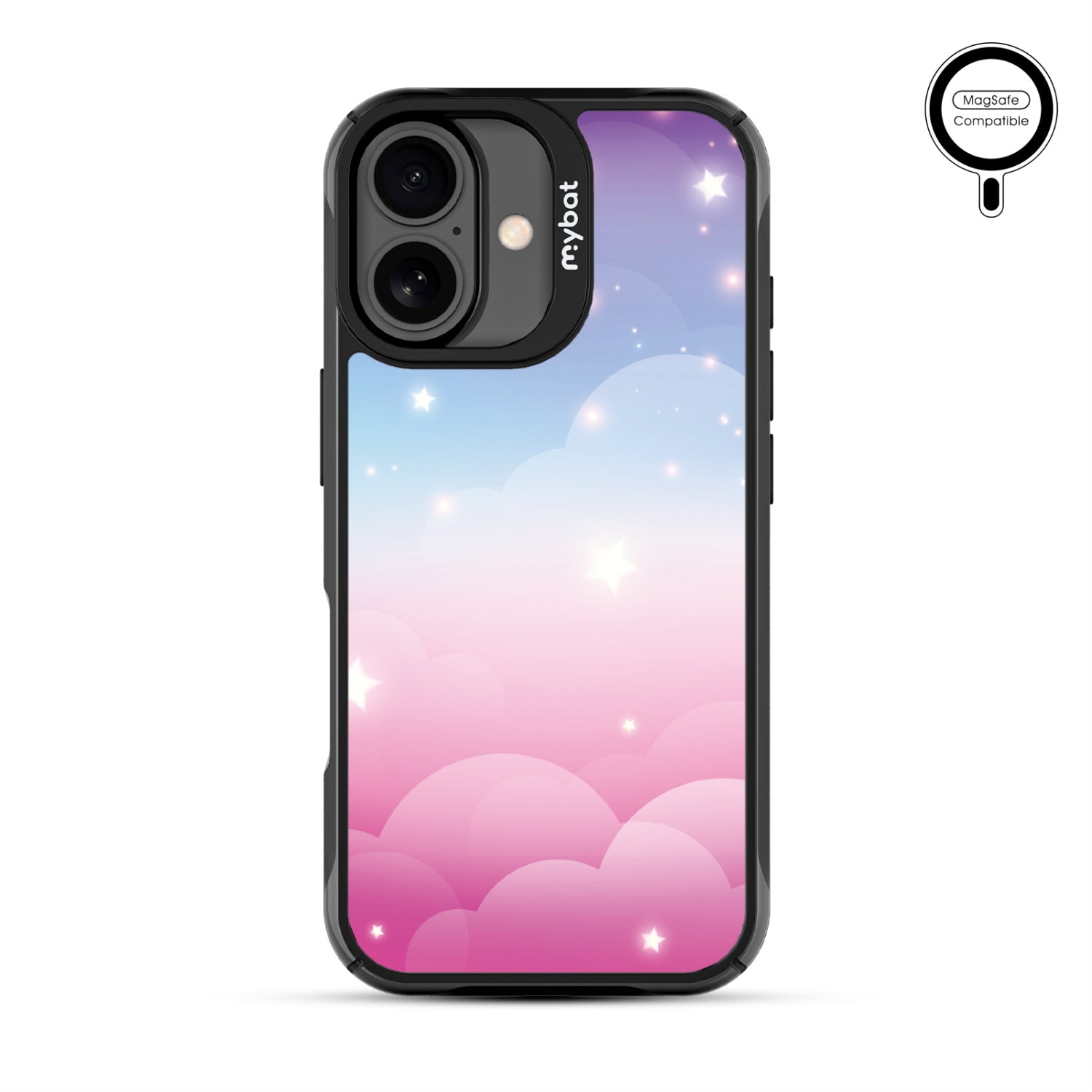 MyBat Design Lab Series MagSafe Case for Apple iPhone 17 - Clouds & Stars - MIP17CSLESMSMP110-3.jpg