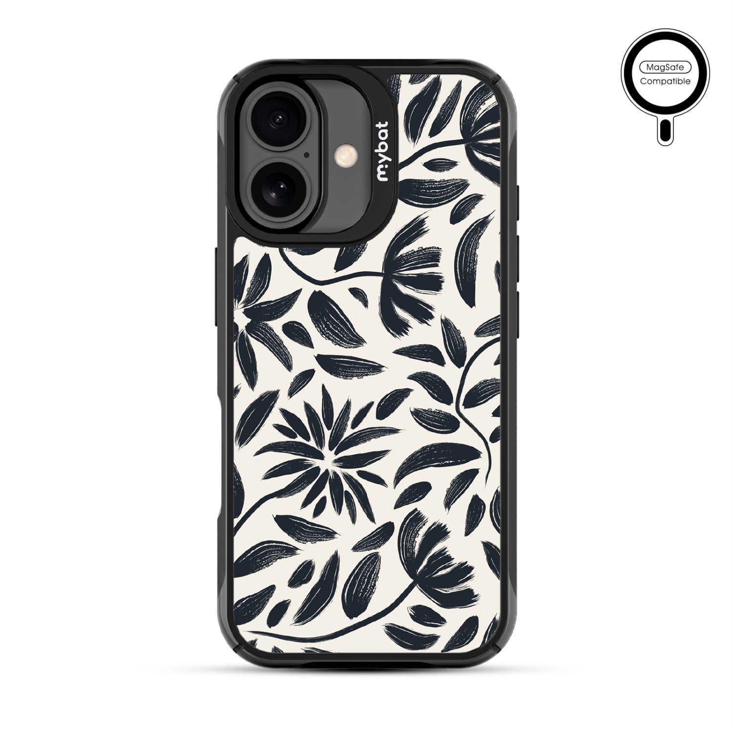 MyBat Design Lab Series MagSafe Case for Apple iPhone 17 - Vintage Floral - MIP17CSLESMSMP124-3.jpg