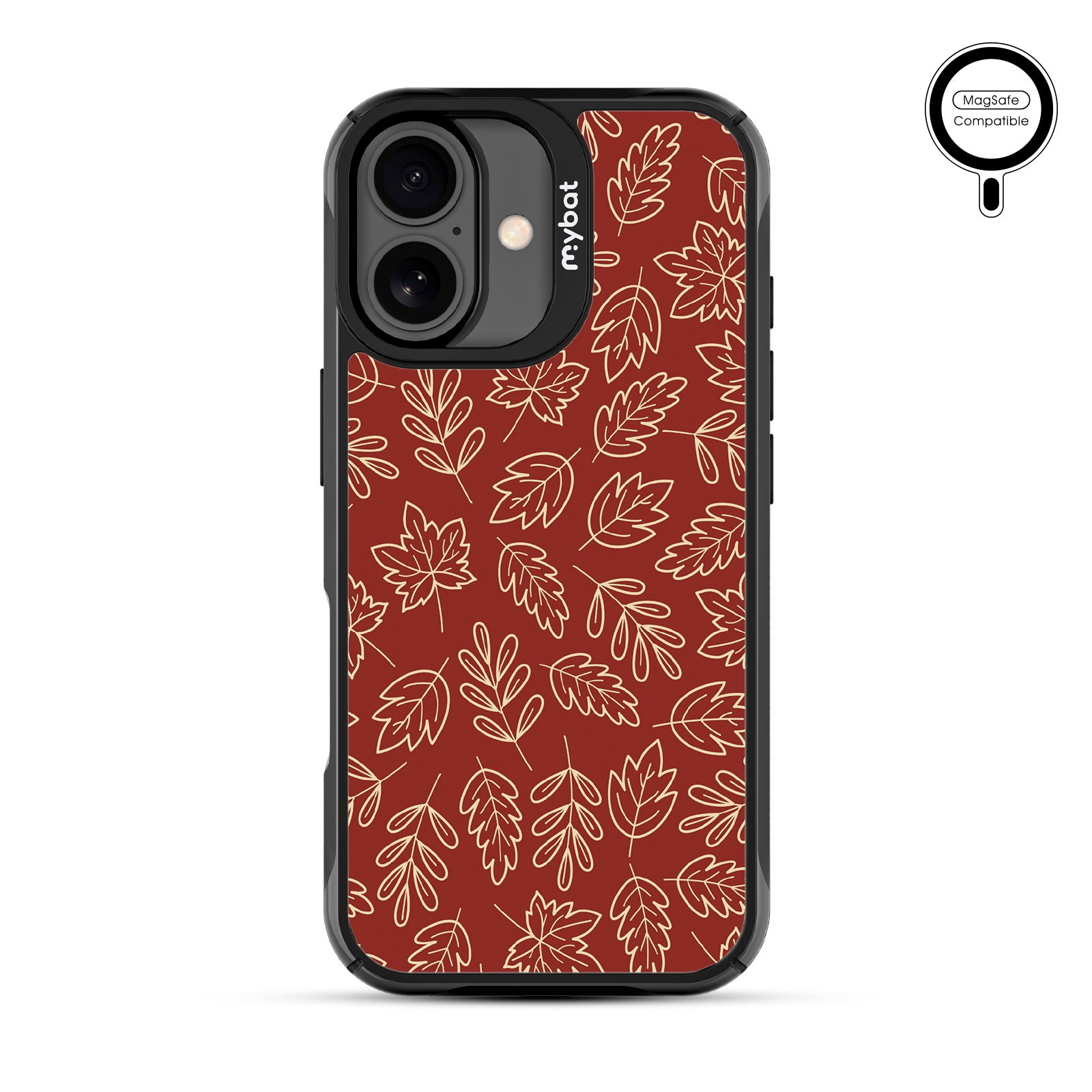 MyBat Design Lab Series MagSafe Case for Apple iPhone 17 - Leaf Lines - MIP17CSLESMSMP429-3.jpg