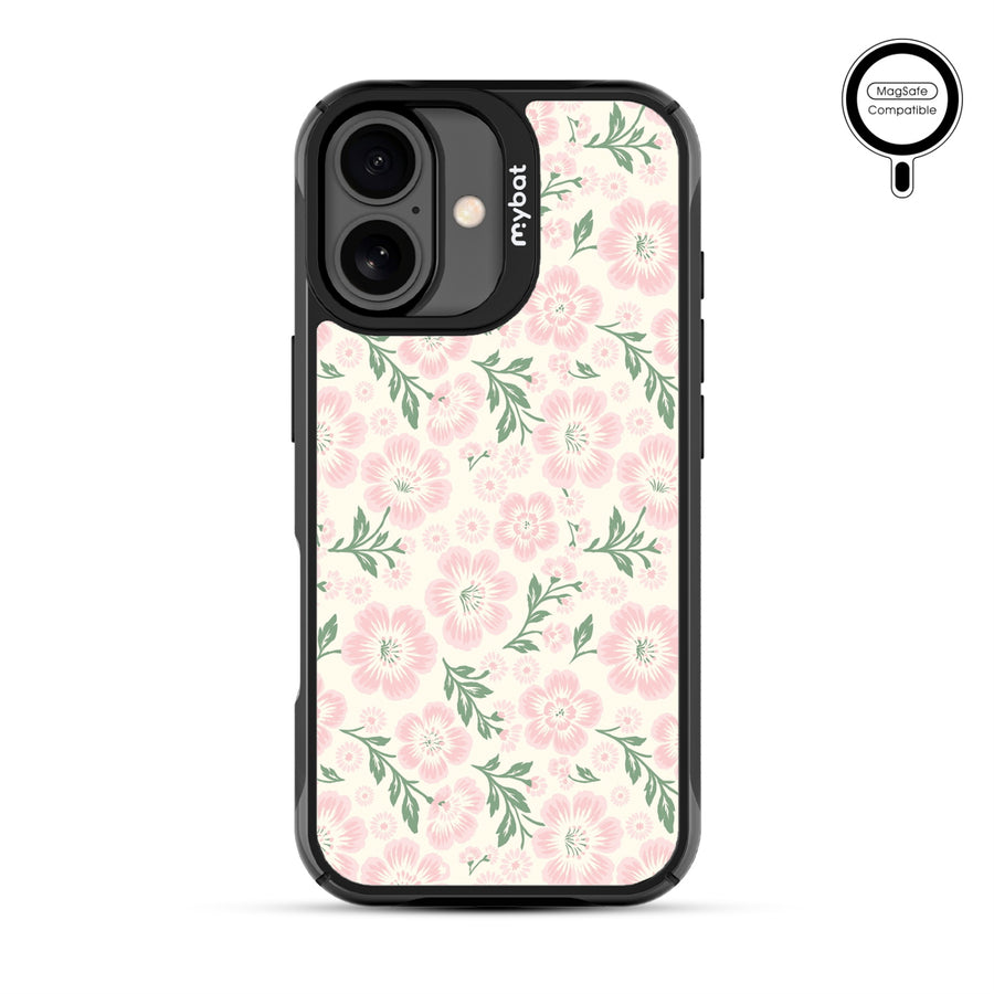 MyBat Design Lab Series MagSafe Case for Apple iPhone 17 - Pink Posies - MIP17CSLESMSMP473-3.jpg