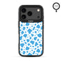 MyBat Design Lab Series MagSafe Case for Apple iPhone 17 Pro - Blue Cow Print - MIP17PCSLESMSMP016-3.jpg