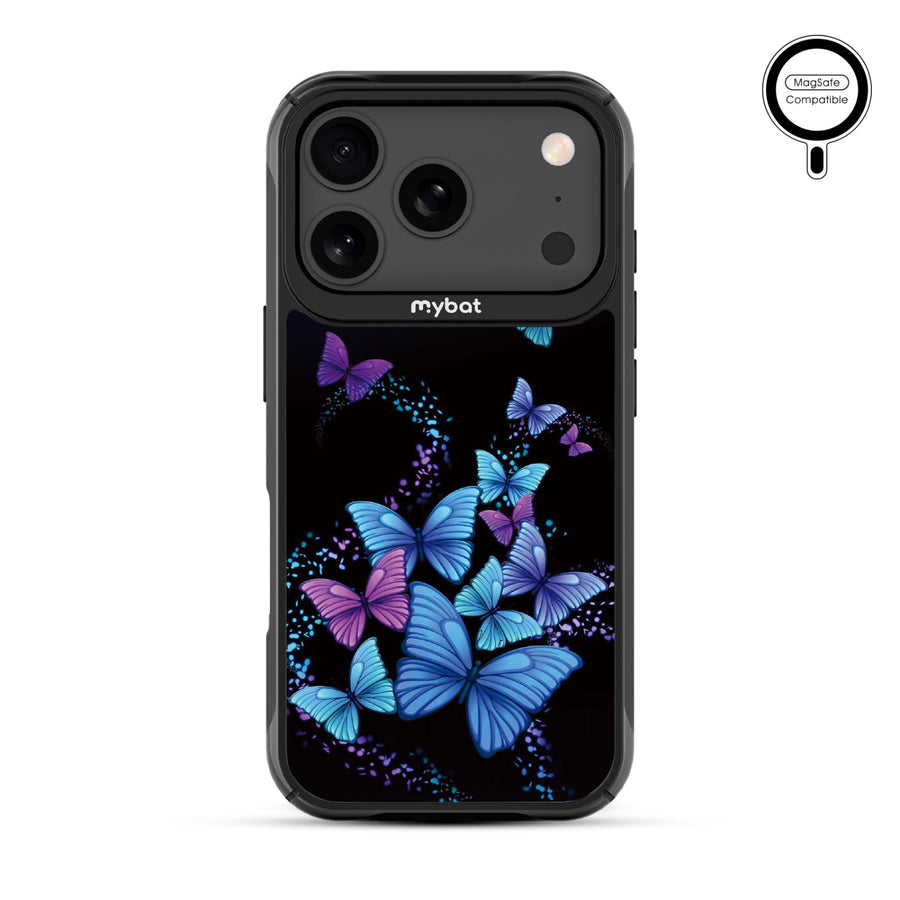 MyBat Design Lab Series MagSafe Case for Apple iPhone 17 Pro - Butterfly Night - MIP17PCSLESMSMP021-3.jpg
