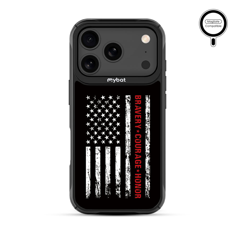MyBat Design Lab Series MagSafe Case for Apple iPhone 17 Pro - Firefighter Flag - MIP17PCSLESMSMP041-3.jpg