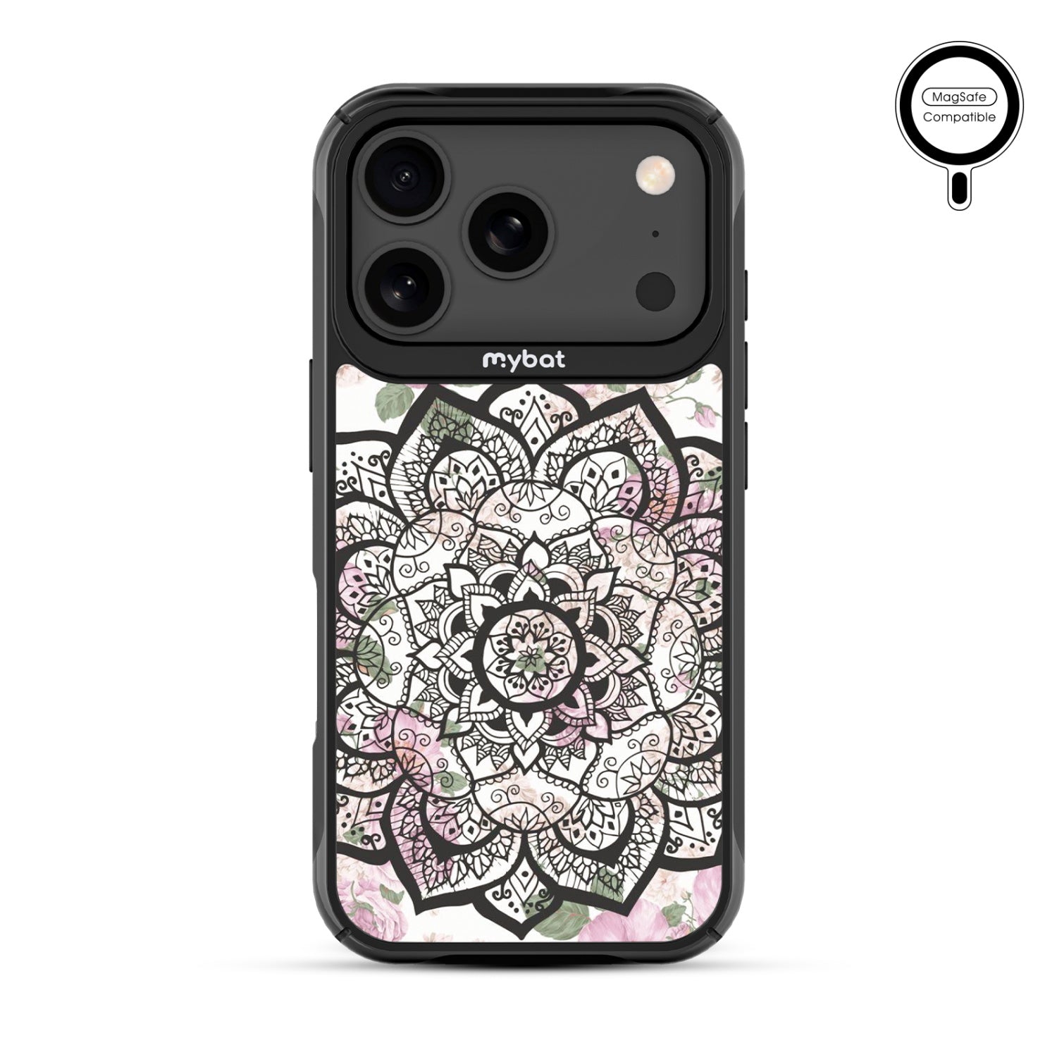 MyBat Design Lab Series MagSafe Case for Apple iPhone 17 Pro - Mandala - MIP17PCSLESMSMP113-3.jpg
