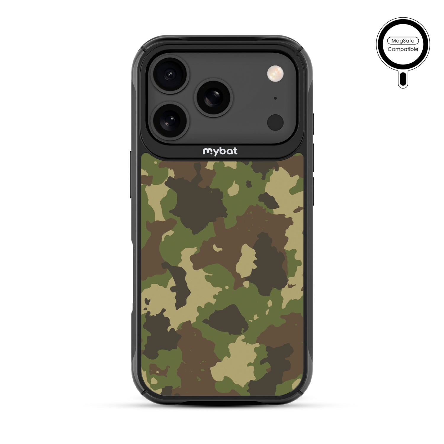 MyBat Design Lab Series MagSafe Case for Apple iPhone 17 Pro - Army Camouflage - MIP17PCSLESMSMP120-3.jpg