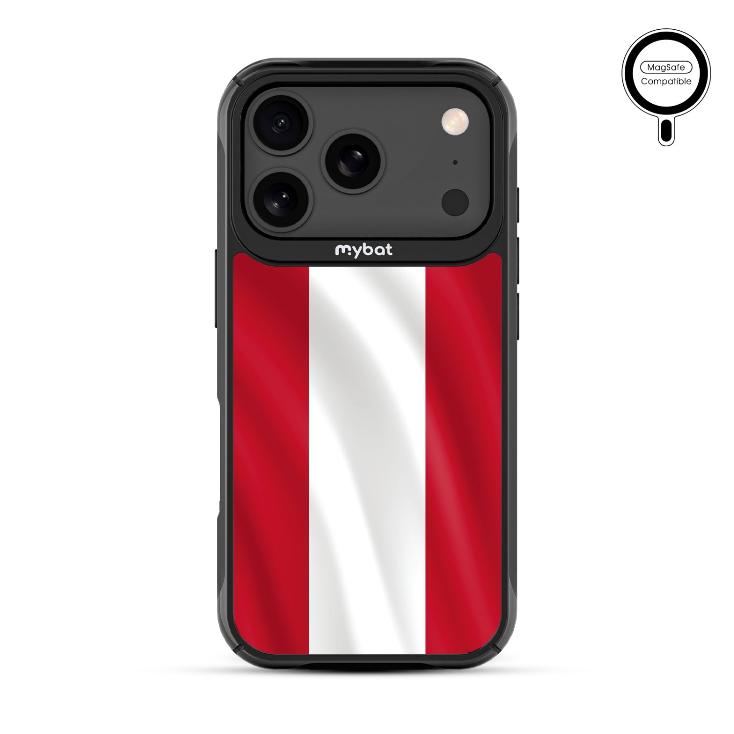 MyBat Design Lab Series MagSafe Case for Apple iPhone 17 Pro - Austria Flag - MIP17PCSLESMSMP141-3.jpg