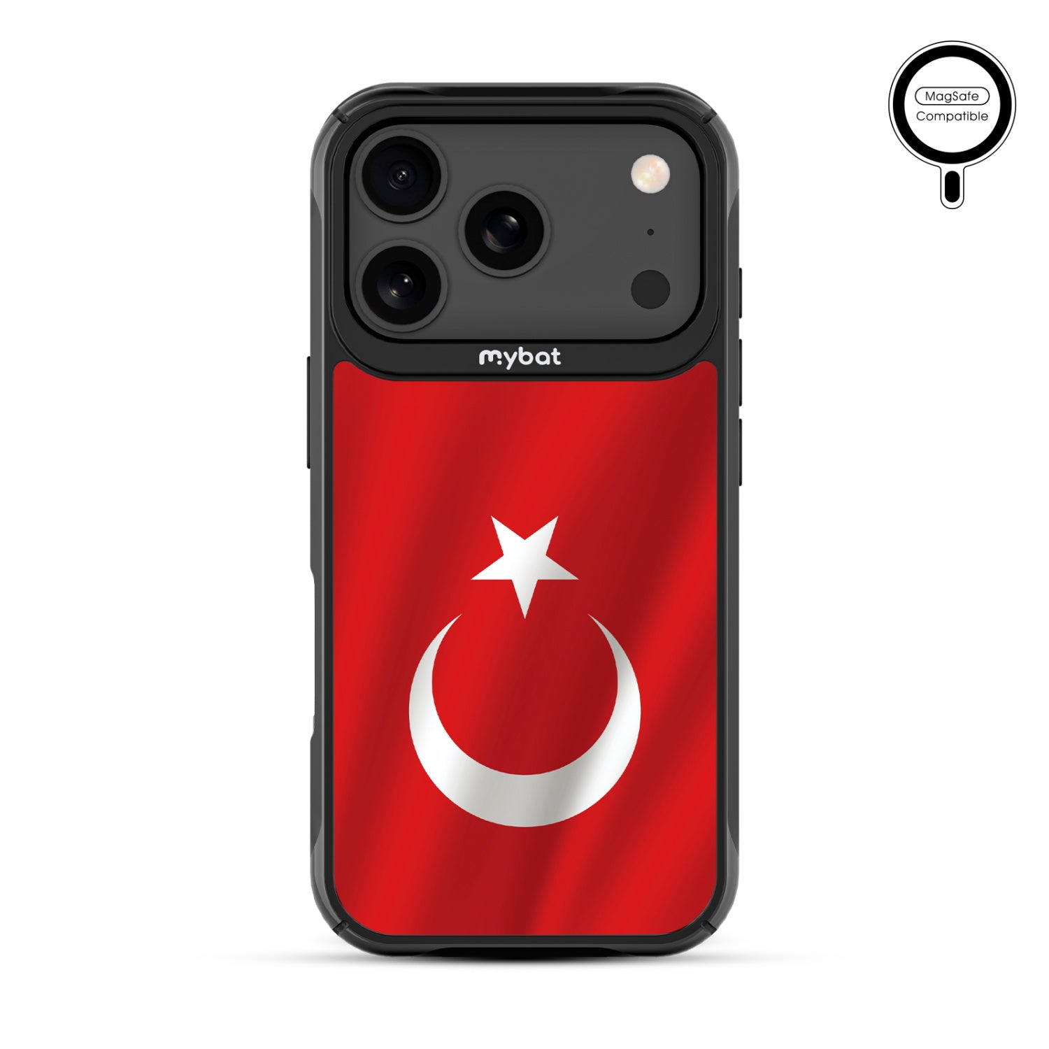 MyBat Design Lab Series MagSafe Case for Apple iPhone 17 Pro - Turkey Flag - MIP17PCSLESMSMP161-3.jpg
