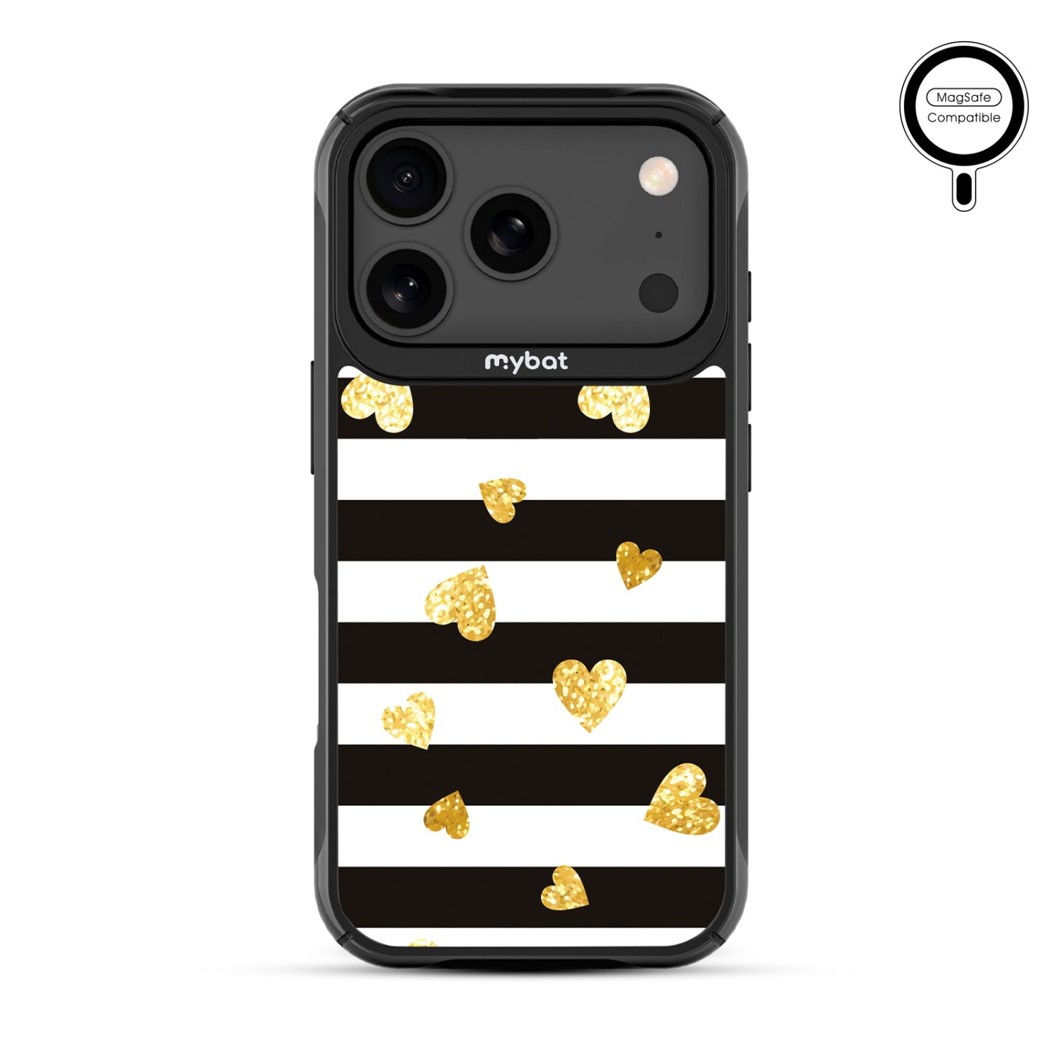 MyBat Design Lab Series MagSafe Case for Apple iPhone 17 Pro - Heart of Gold - MIP17PCSLESMSMP166-3.jpg