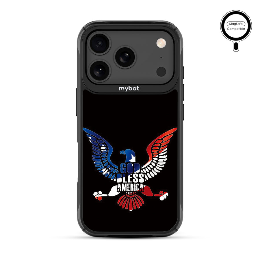 MyBat Design Lab Series MagSafe Case for Apple iPhone 17 Pro - God Bless America - MIP17PCSLESMSMP261-3.jpg