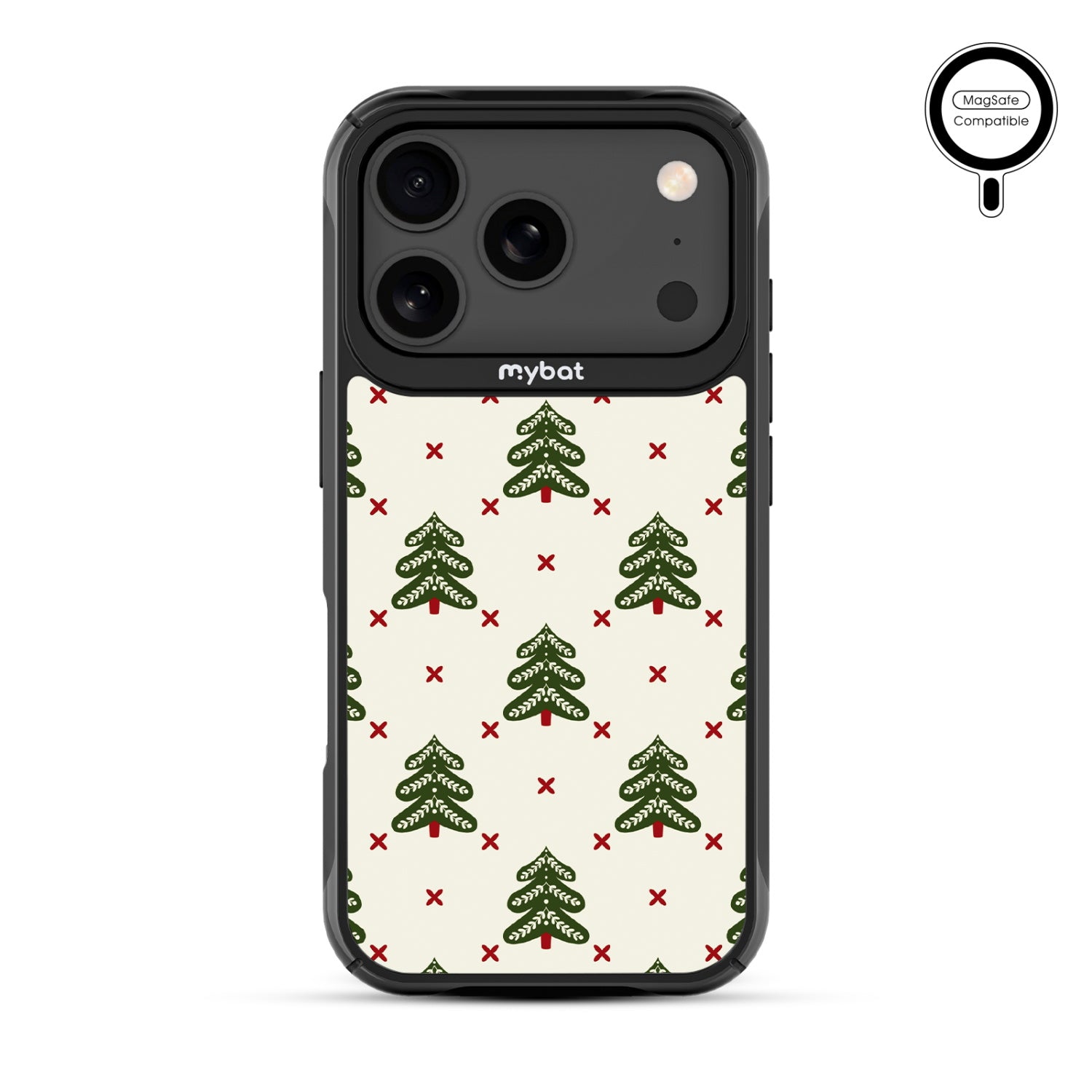 MyBat Design Lab Series MagSafe Case for Apple iPhone 17 Pro - O Christmas Tree - MIP17PCSLESMSMP291-3.jpg