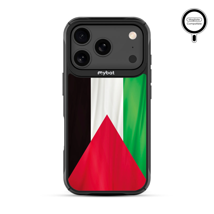 MyBat Design Lab Series MagSafe Case for Apple iPhone 17 Pro - Palestine Flag - MIP17PCSLESMSMP306-3.jpg