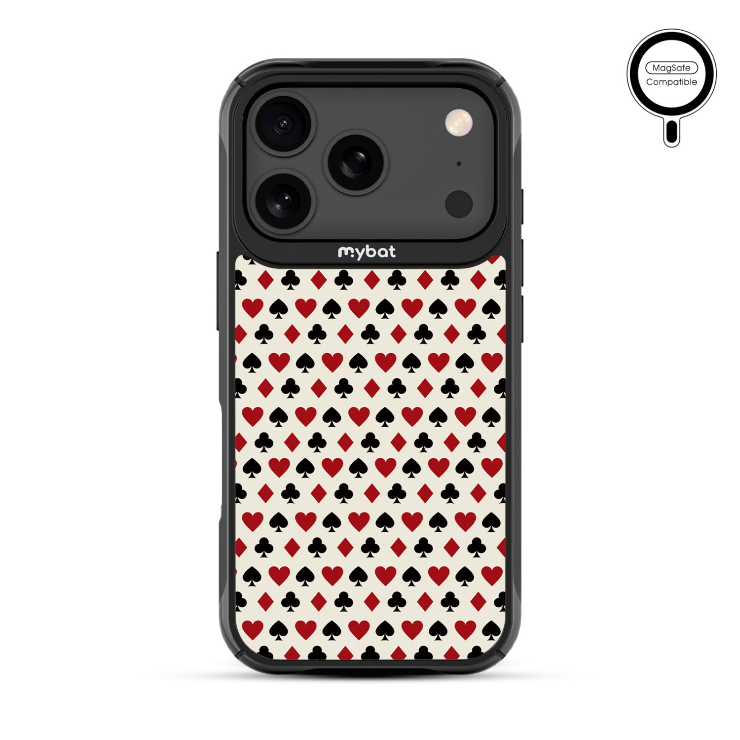 MyBat Design Lab Series MagSafe Case for Apple iPhone 17 Pro - Royal Flush - MIP17PCSLESMSMP336-3.jpg