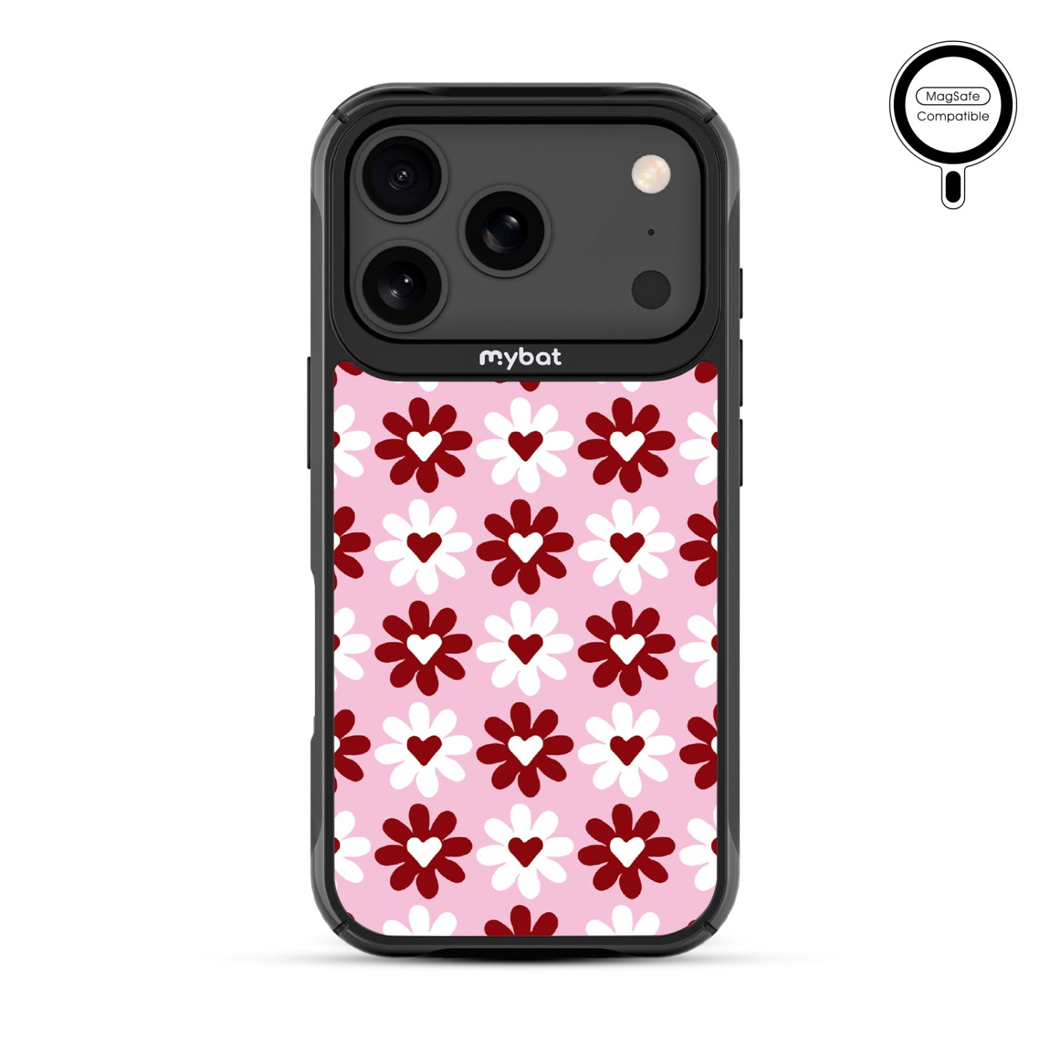 MyBat Design Lab Series MagSafe Case for Apple iPhone 17 Pro - Love in Bloom - MIP17PCSLESMSMP341-3.jpg
