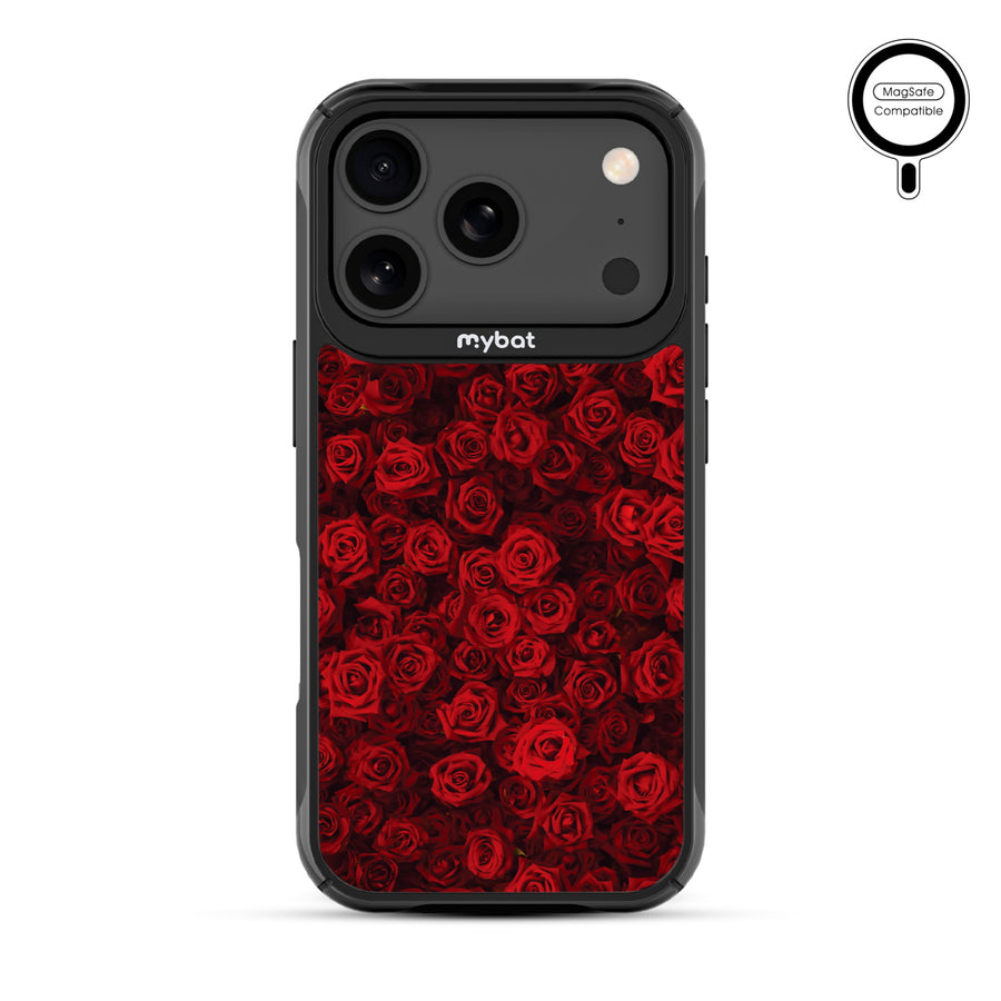 MyBat Design Lab Series MagSafe Case for Apple iPhone 17 Pro - Red Roses - MIP17PCSLESMSMP343-3.jpg
