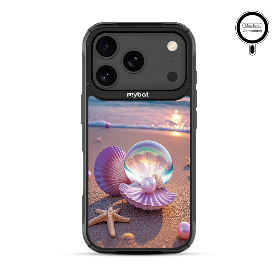 MyBat Design Lab Series MagSafe Case for Apple iPhone 17 Pro - Seashell Beach - MIP17PCSLESMSMP374-3.jpg