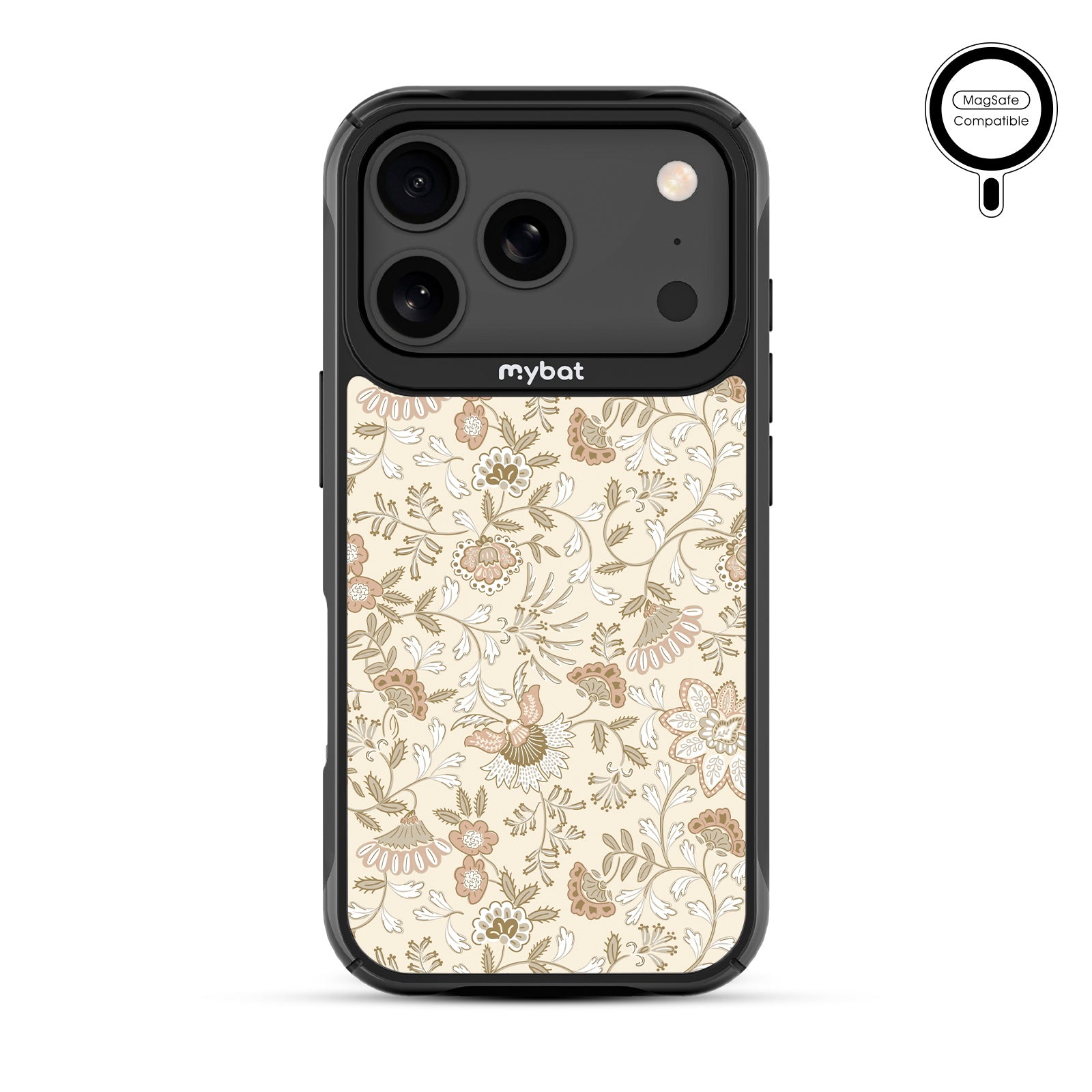 MyBat Design Lab Series MagSafe Case for Apple iPhone 17 Pro - Jacobean Floral - MIP17PCSLESMSMP425-3.jpg