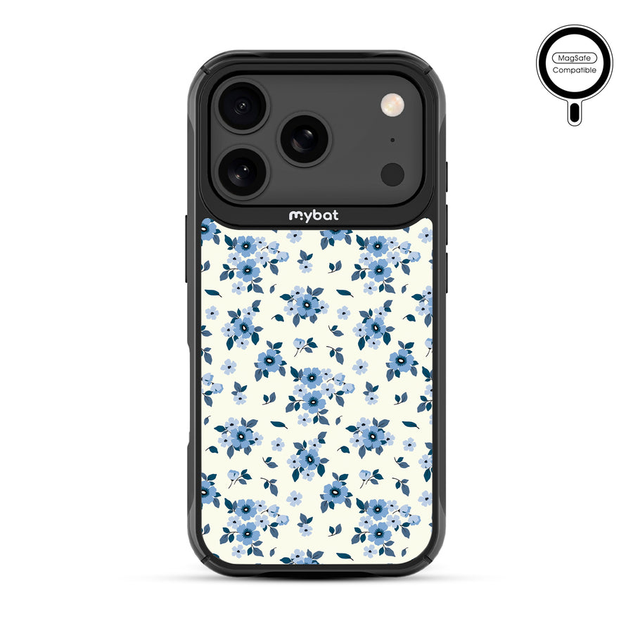 MyBat Design Lab Series MagSafe Case for Apple iPhone 17 Pro - Porcelain Petals - MIP17PCSLESMSMP437-3.jpg