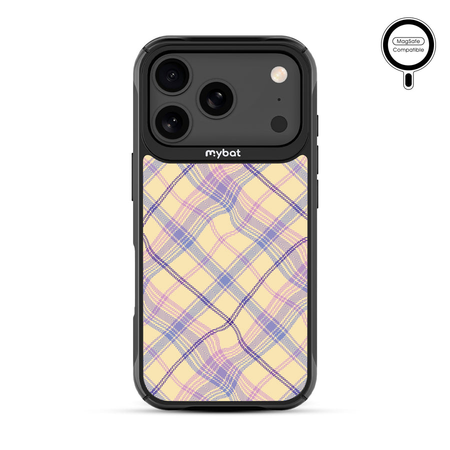 MyBat Design Lab Series MagSafe Case for Apple iPhone 17 Pro - Wavy Plaid - MIP17PCSLESMSMP442-3.jpg